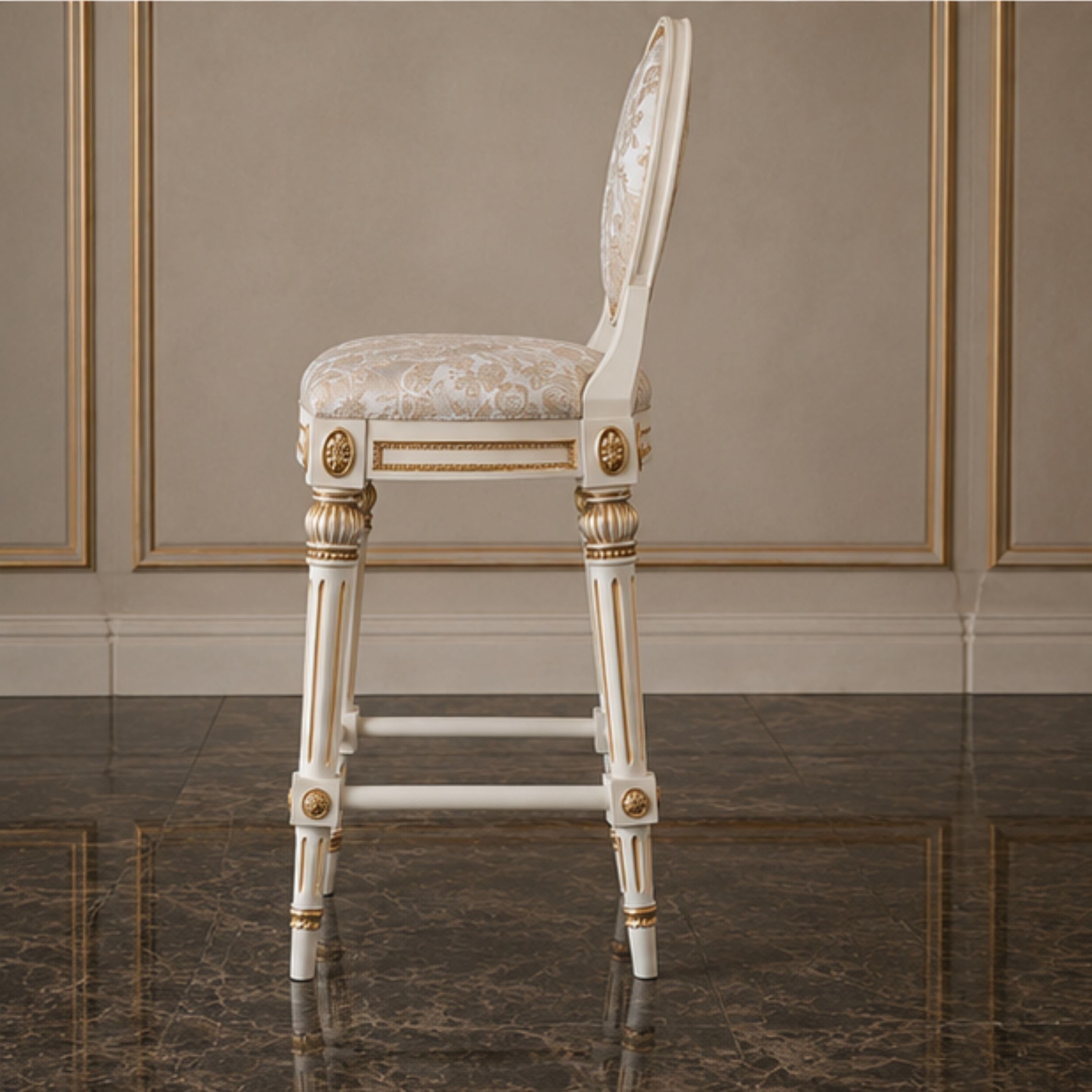 Versailles Marquetry Stool (BS009)