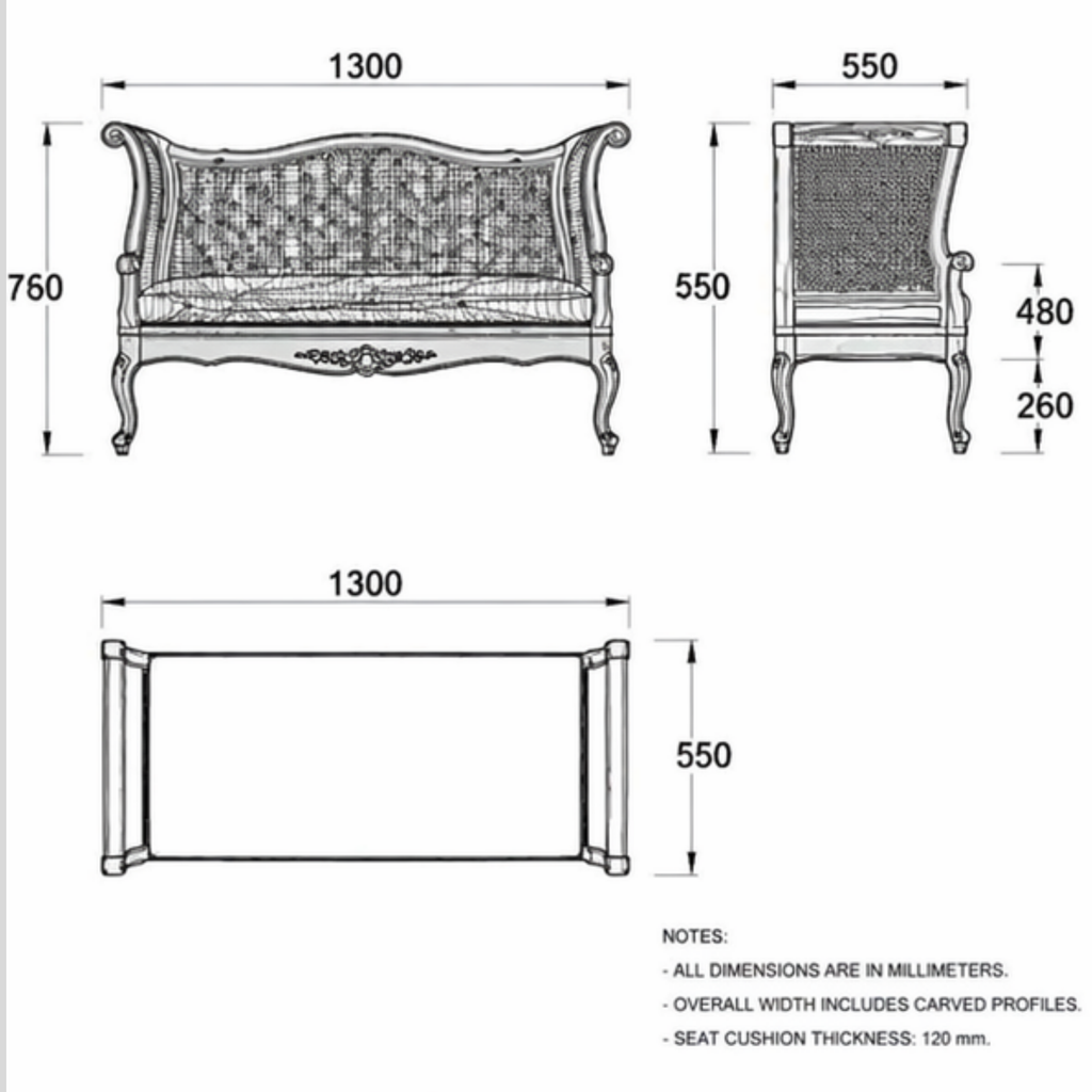 Aveline Bench (BB001)