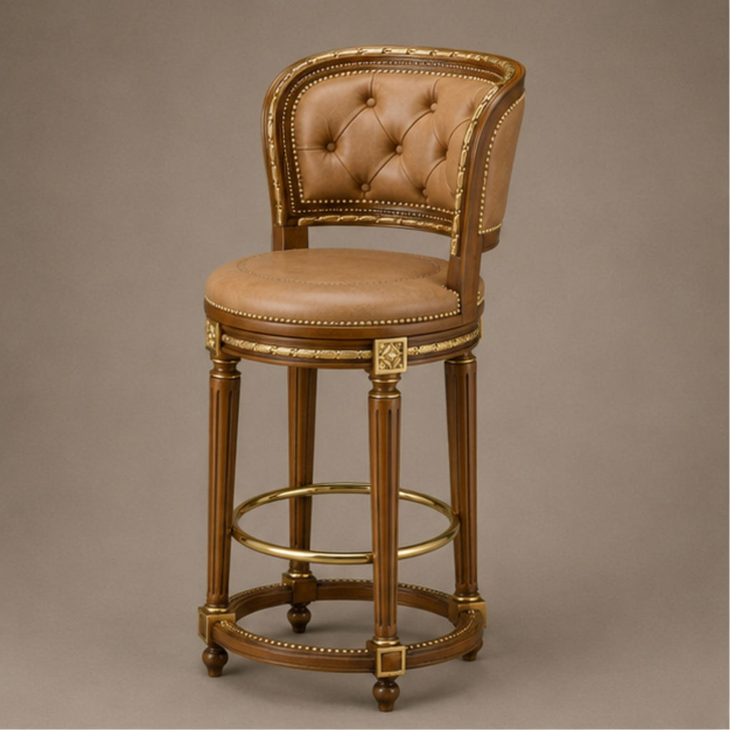 Nizam Tufted Bar Stool (BS013)