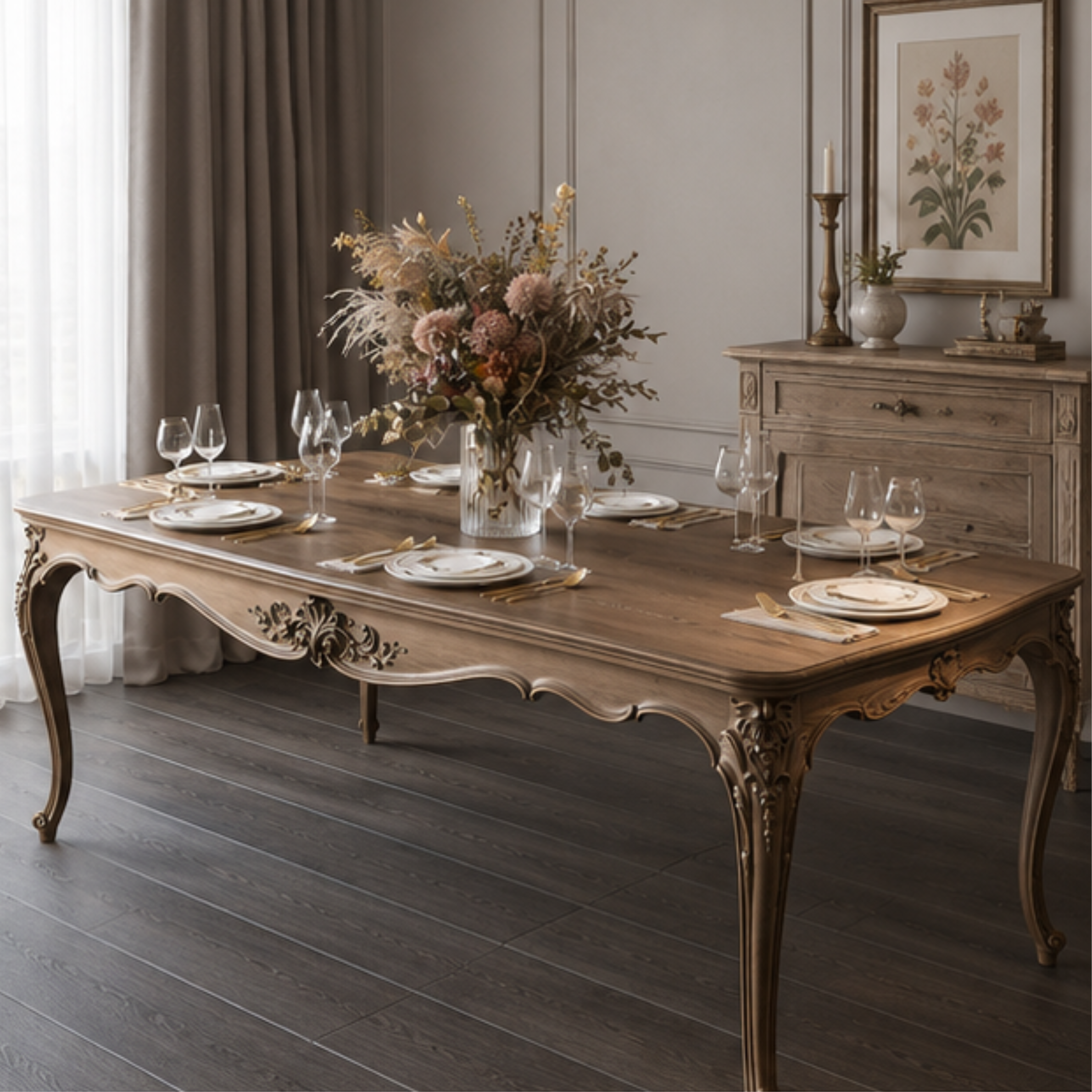 KENSINGTON DINING TABLE (DT-040)