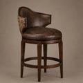 Shekhawati Medallion Swivel Stool (BS014)