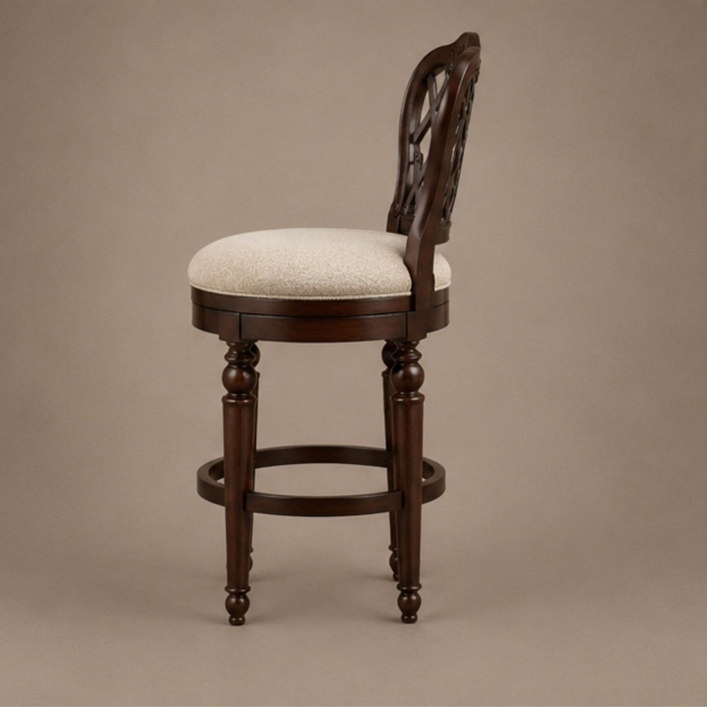 Lattice Court Swivel Bar Stool (BS016)