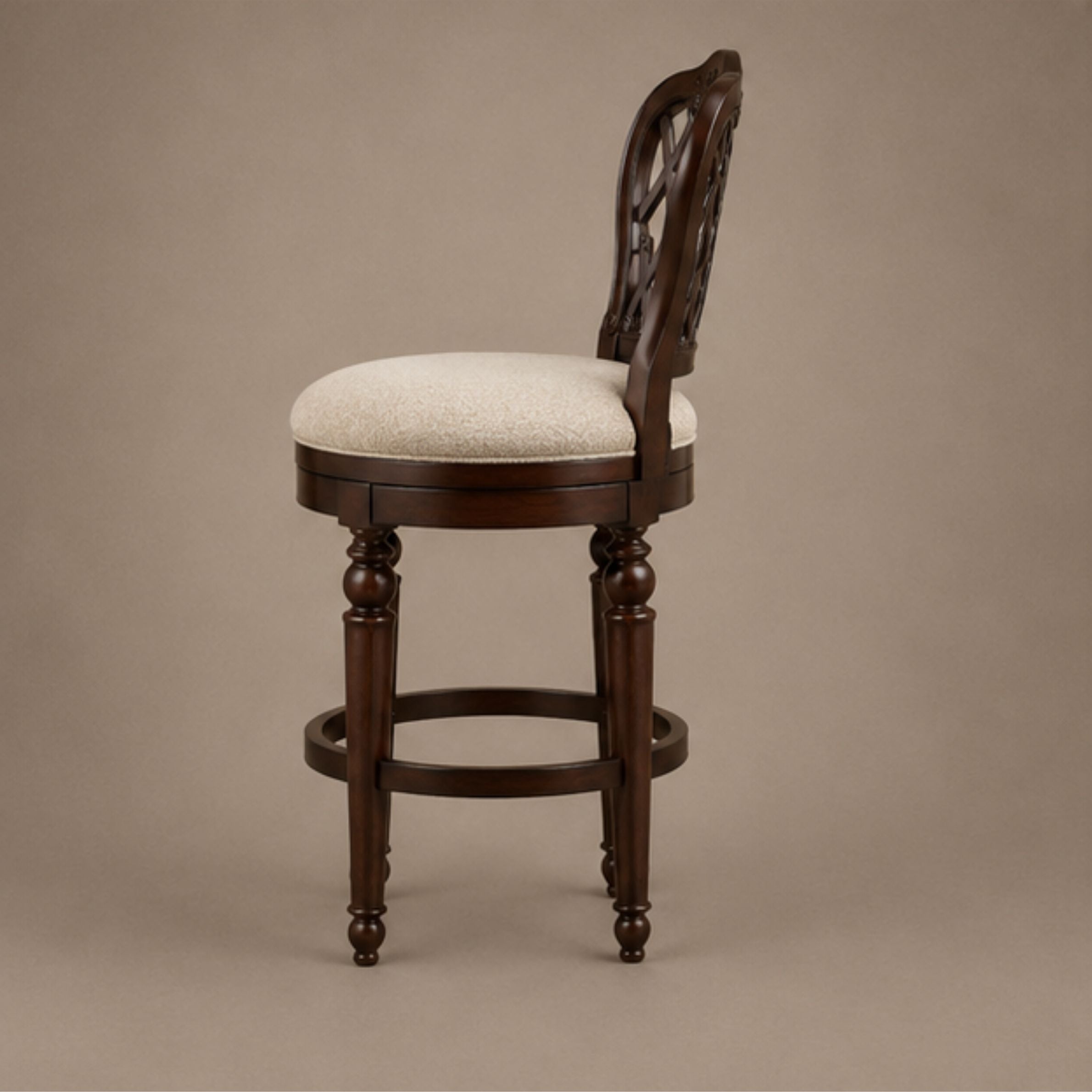 Lattice Court Swivel Bar Stool (BS016)