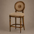 Kohinoor Cane Medallion Stool (BS017)