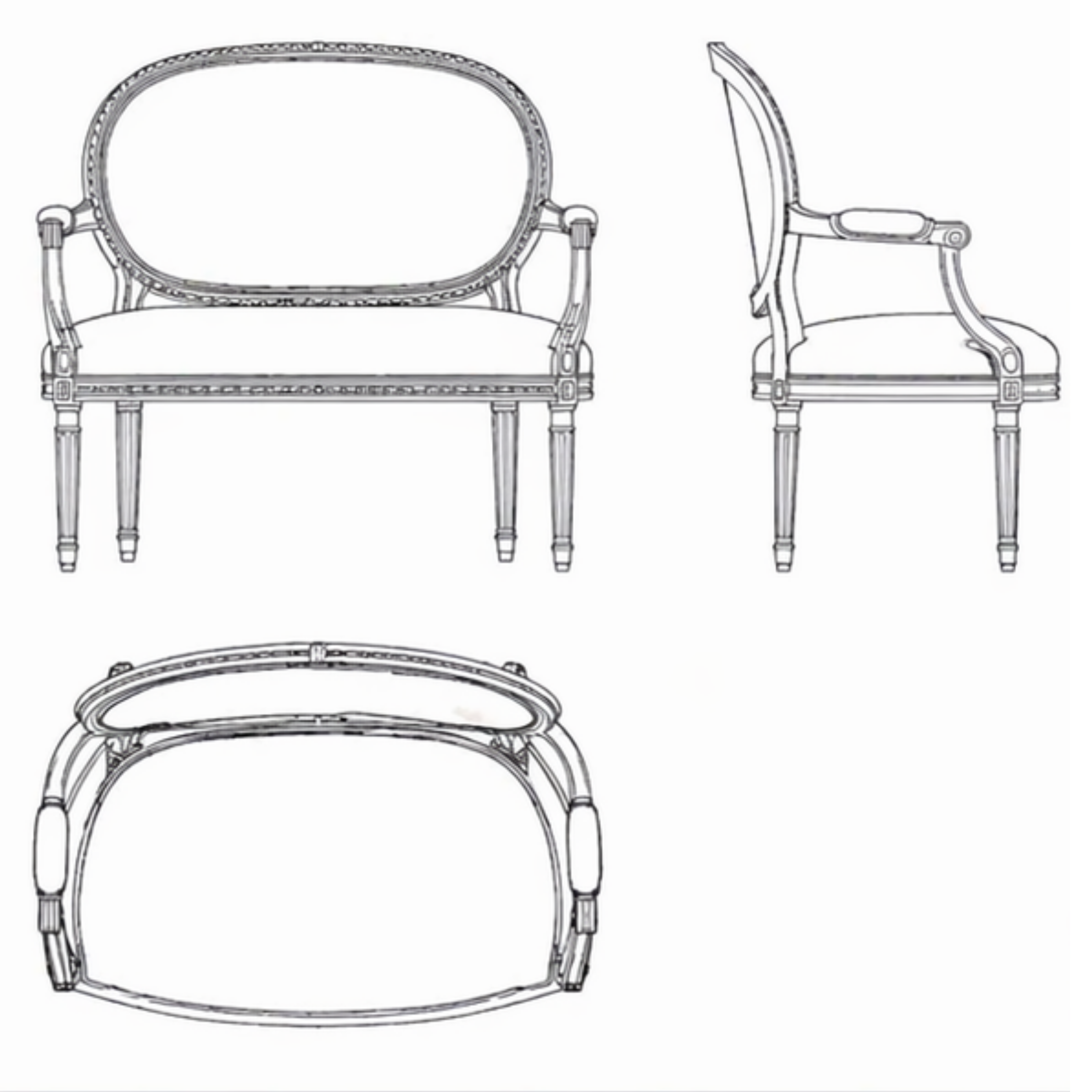 Florielle Bench (BB008)