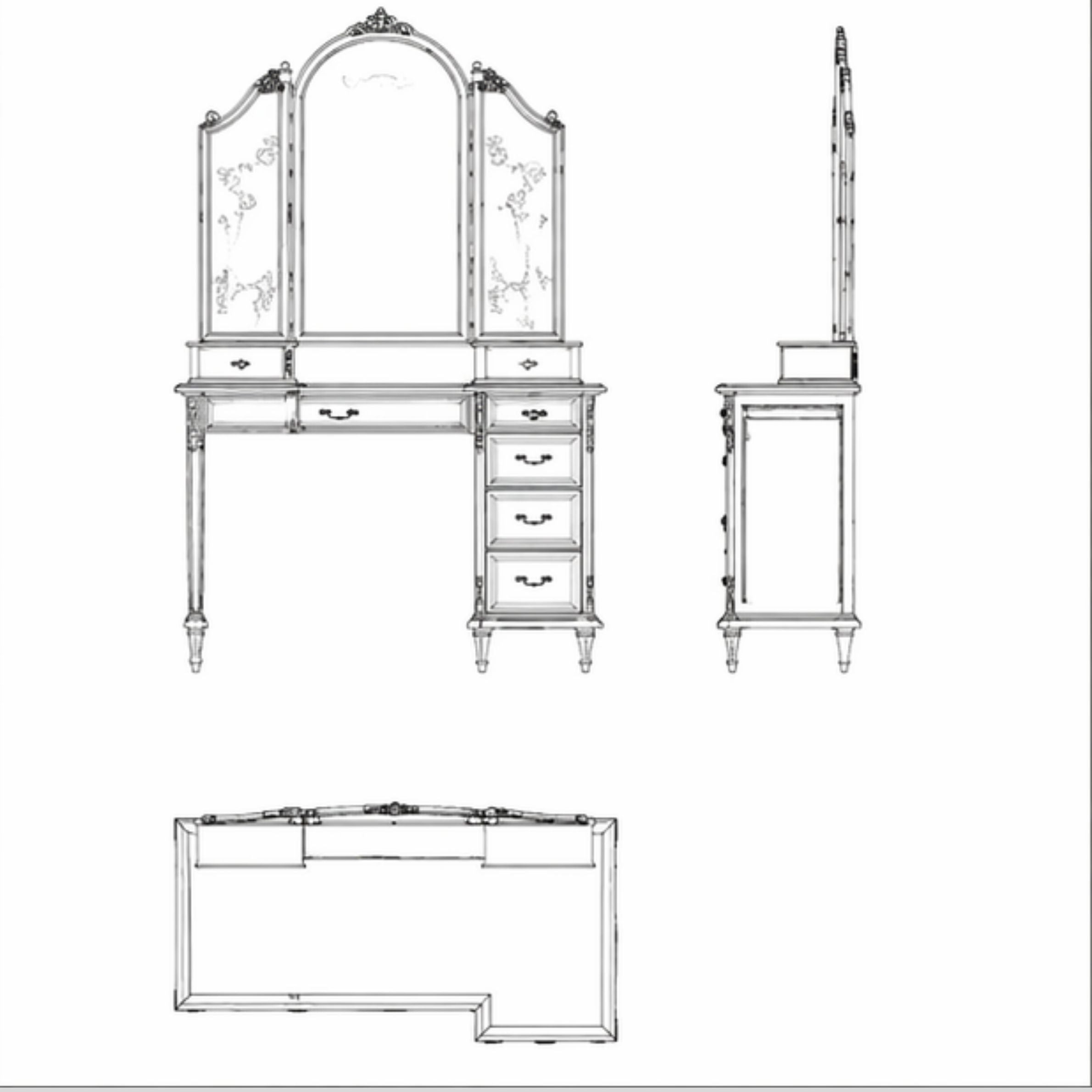 Elaris Dressing Table (DT001)