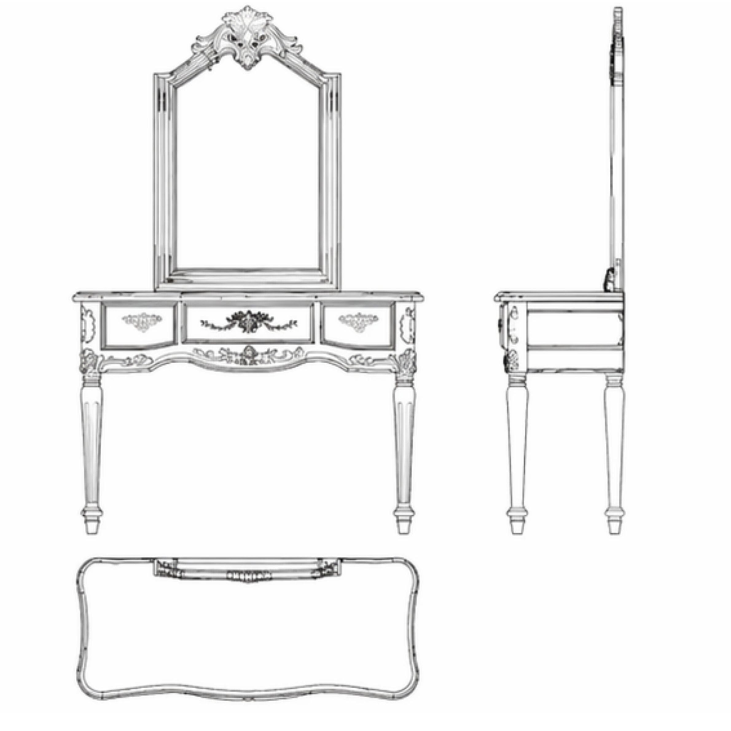 Florien Dressing Table (DT004)