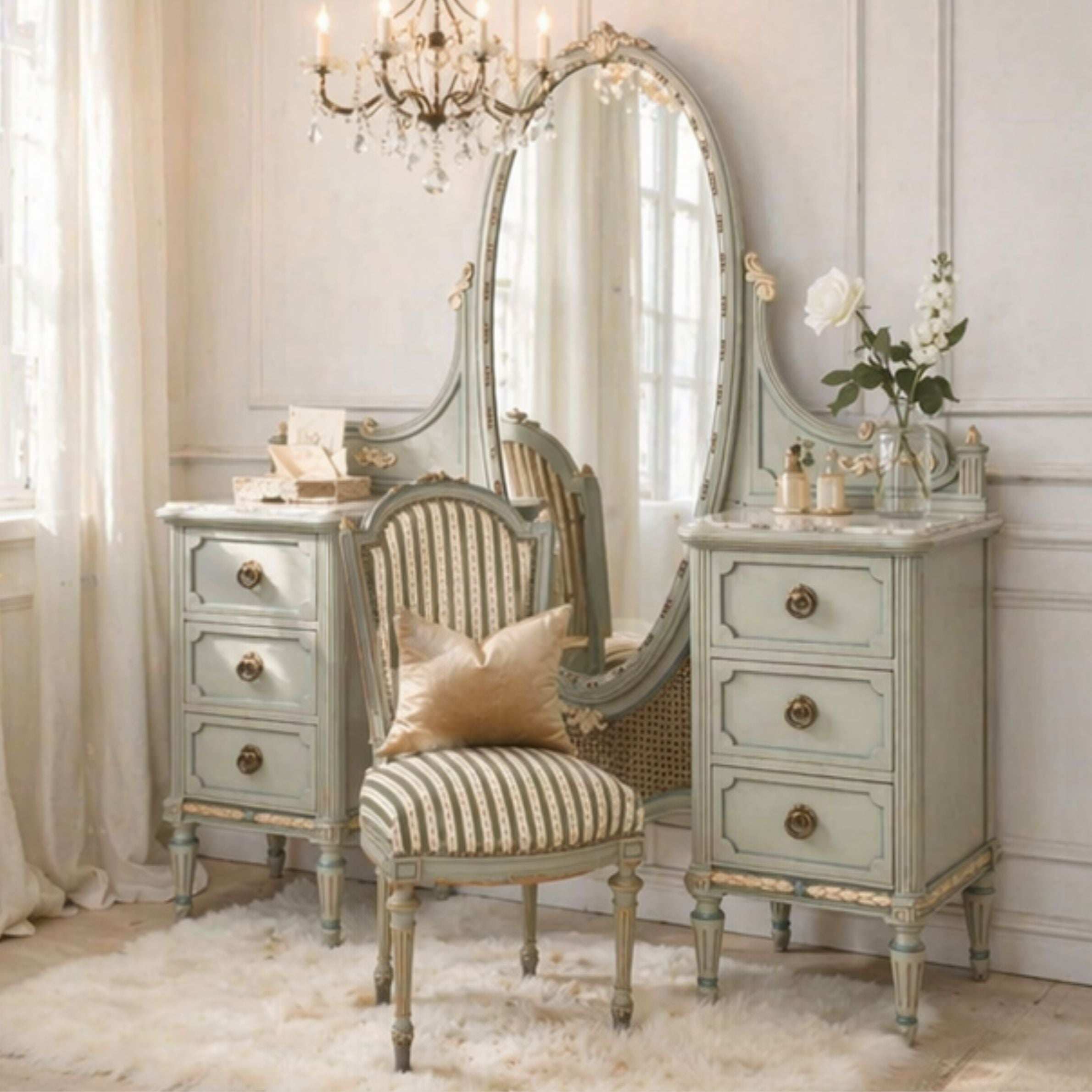 Roselle Dressing Table (DT009)
