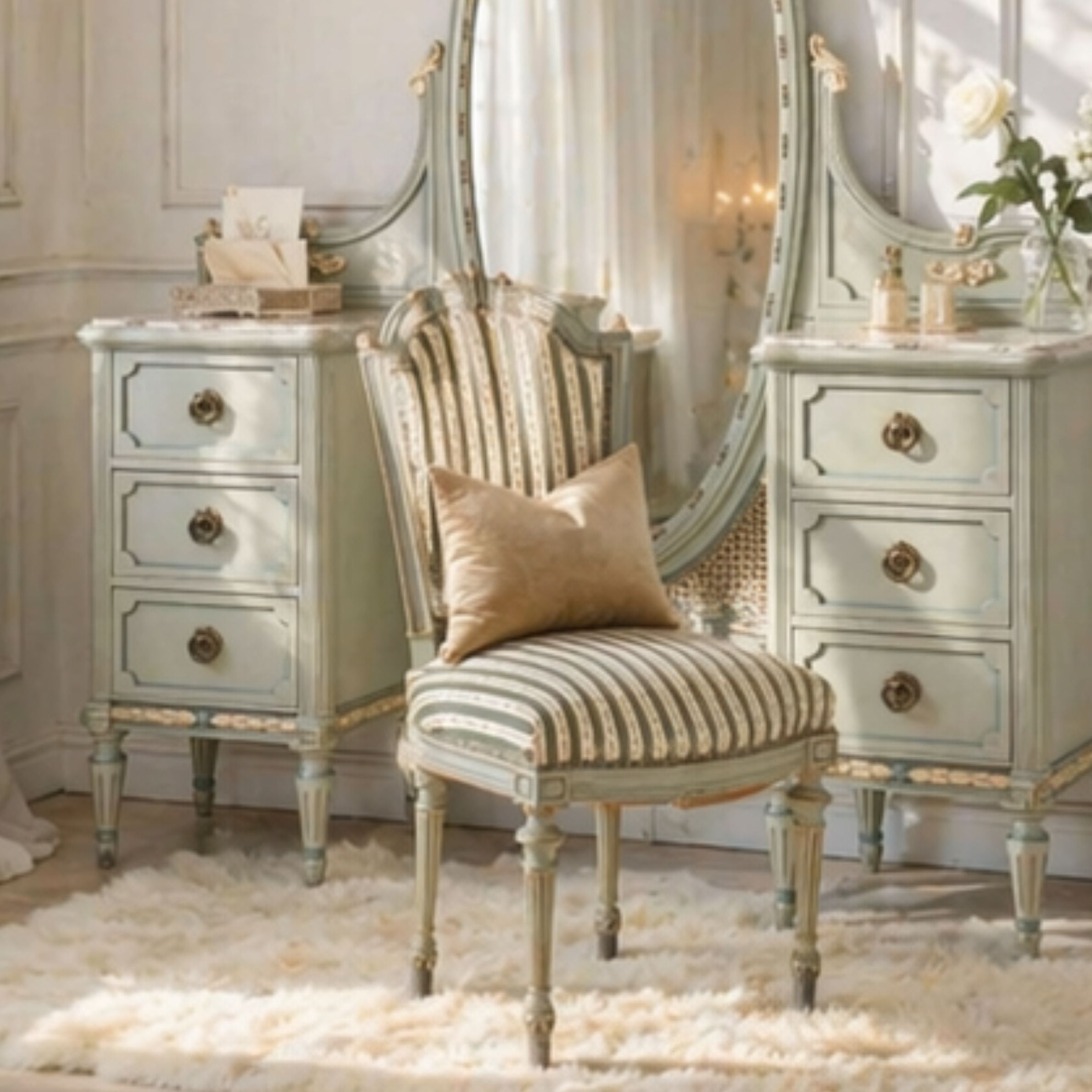 Roselle Dressing Table (DT009)