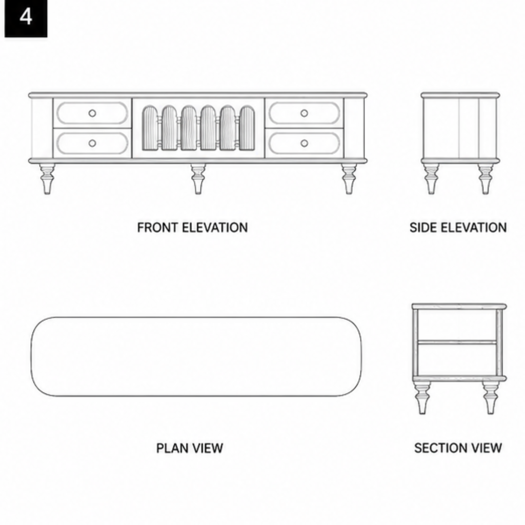 Sheeshmahal Media Console (MC003)