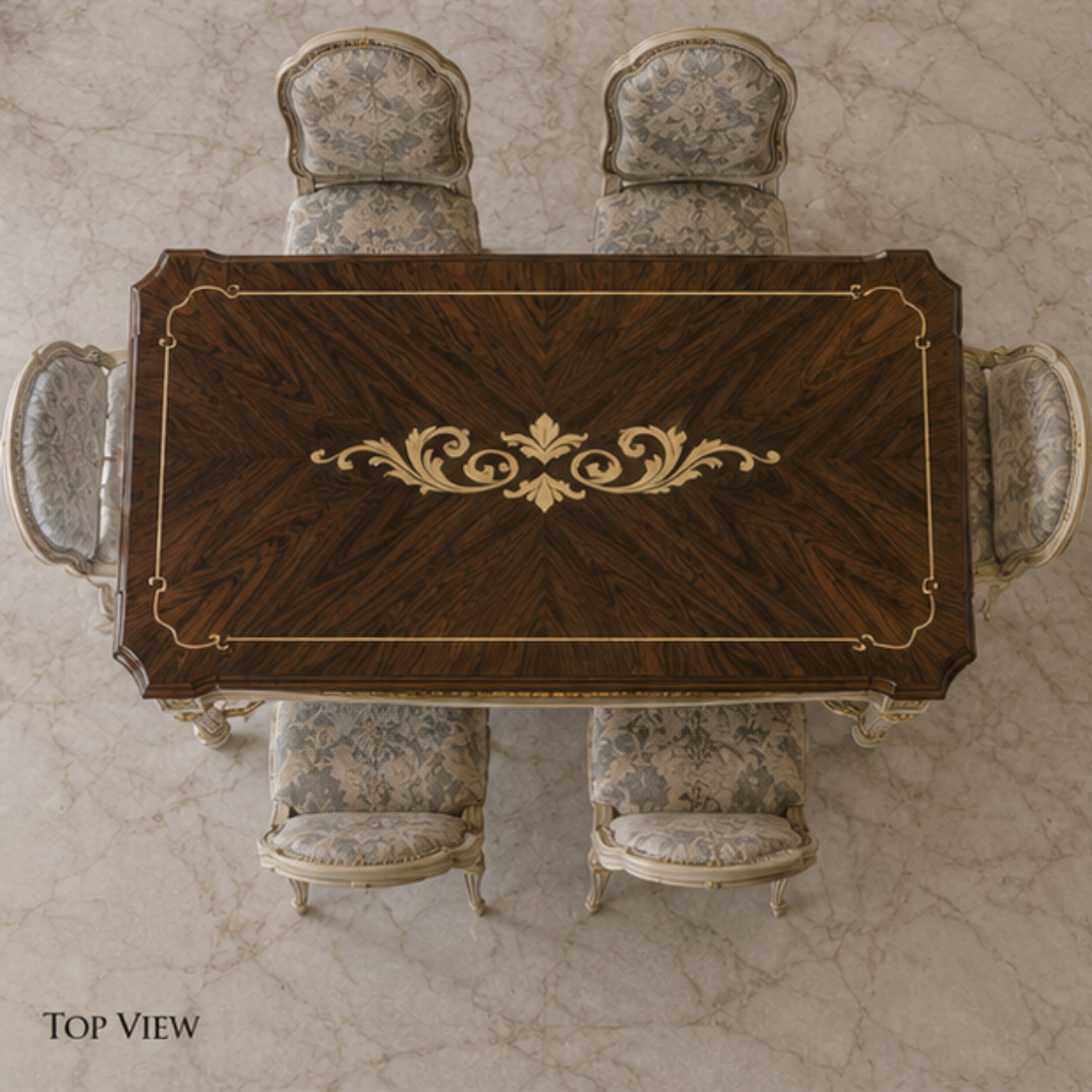 GOLDCREST DINING TABLE (DT-043)