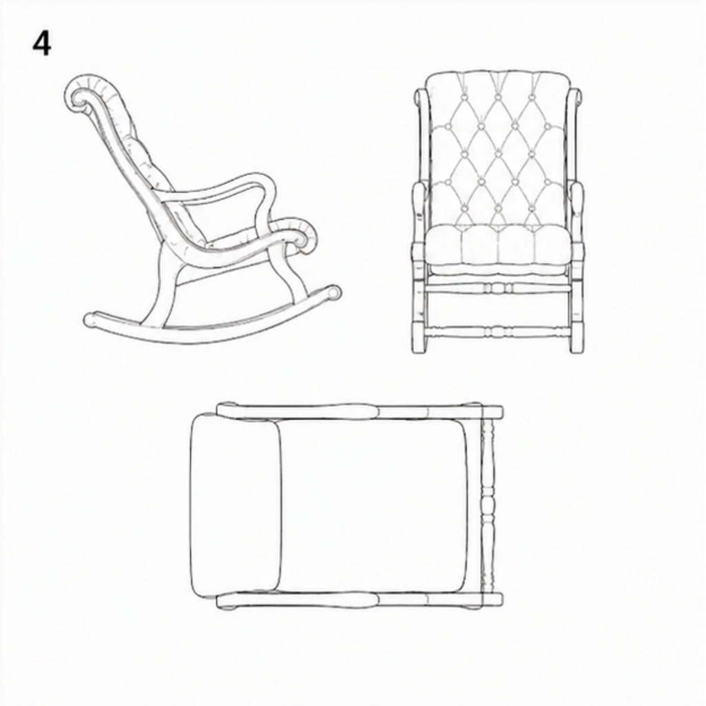 Gulmohar Rocking Chair (RC001)