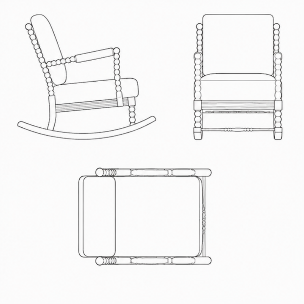 Florenza Accent Rocker (RC005)