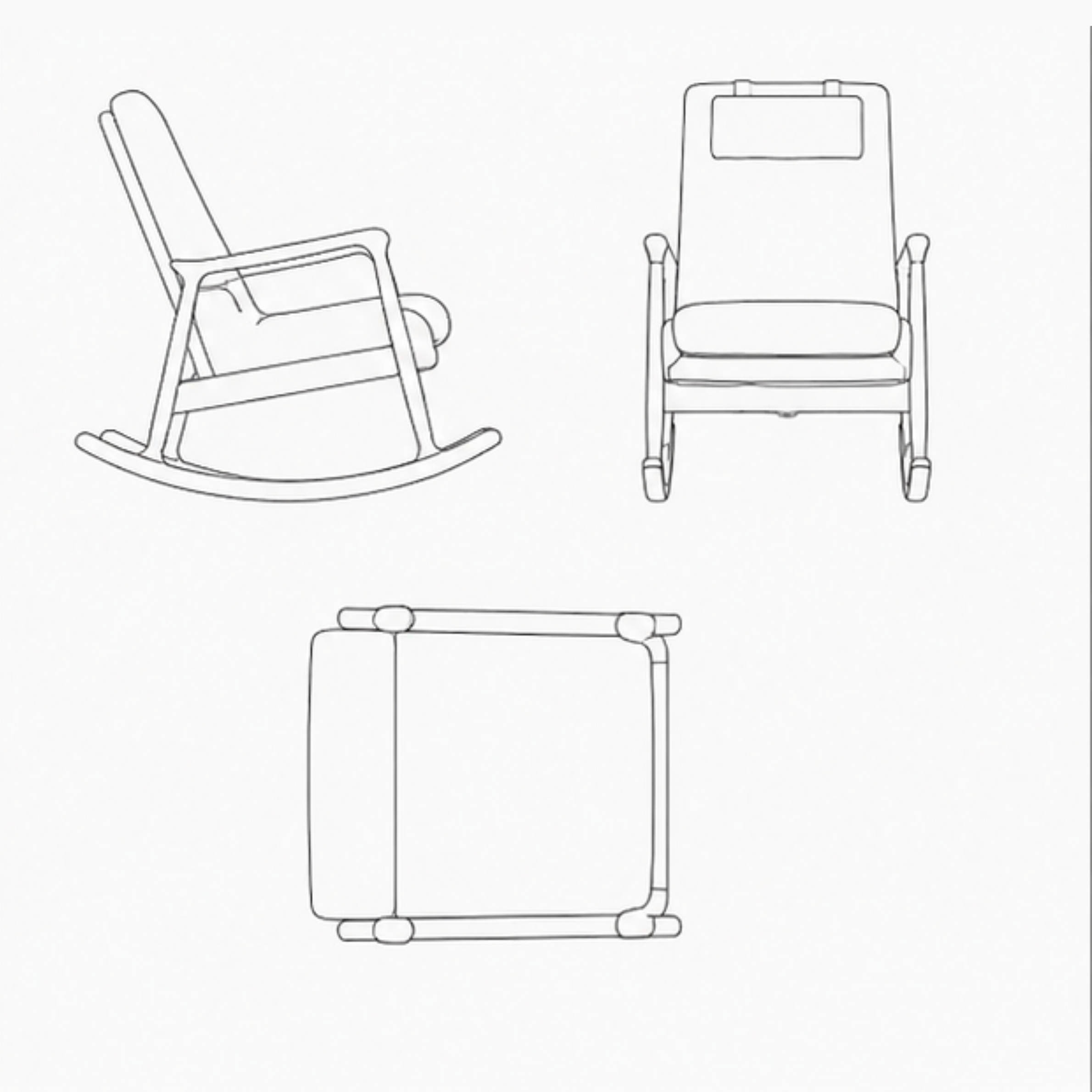 Veloura Lounge Rocker (RC007)
