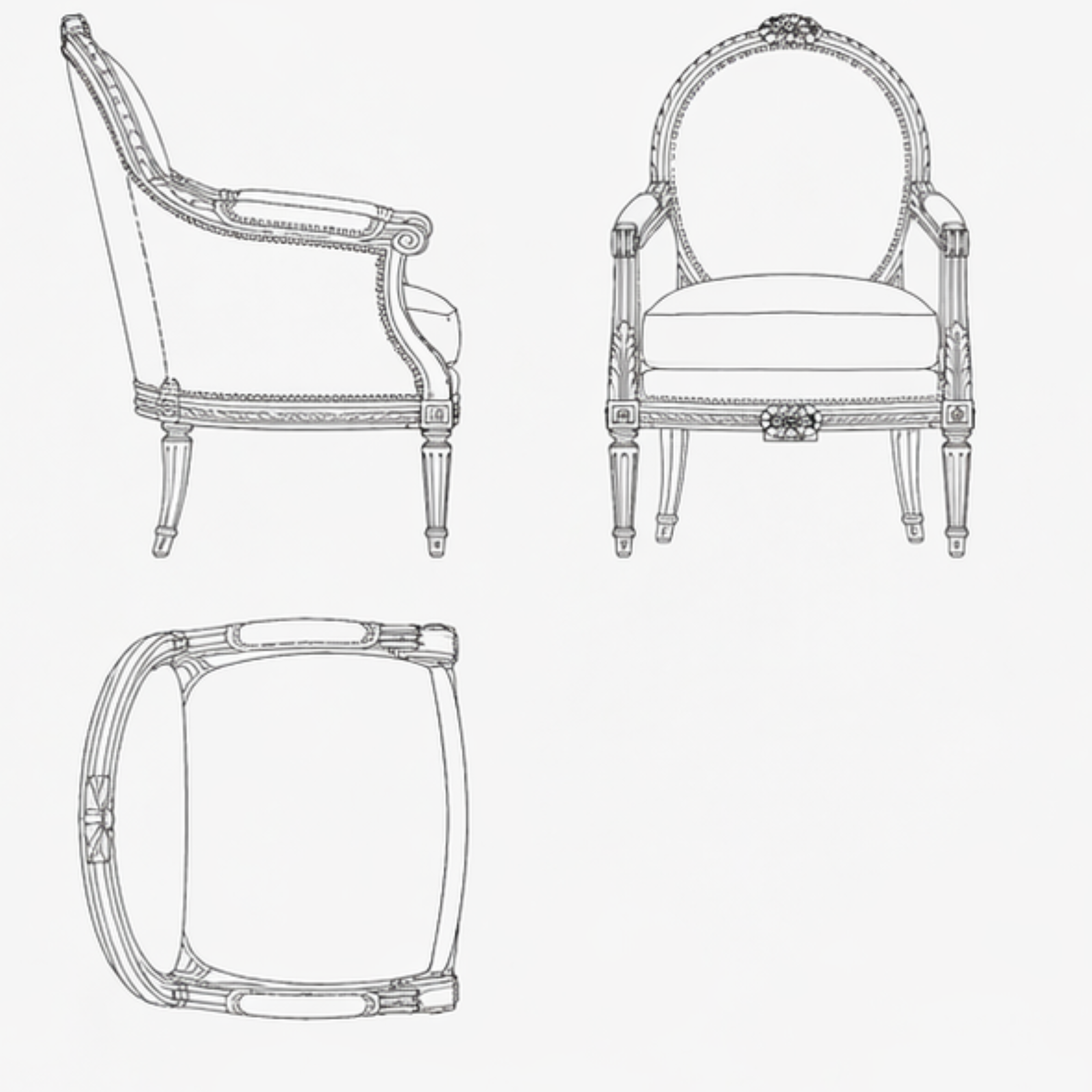 Orlisse Armchair (A010)