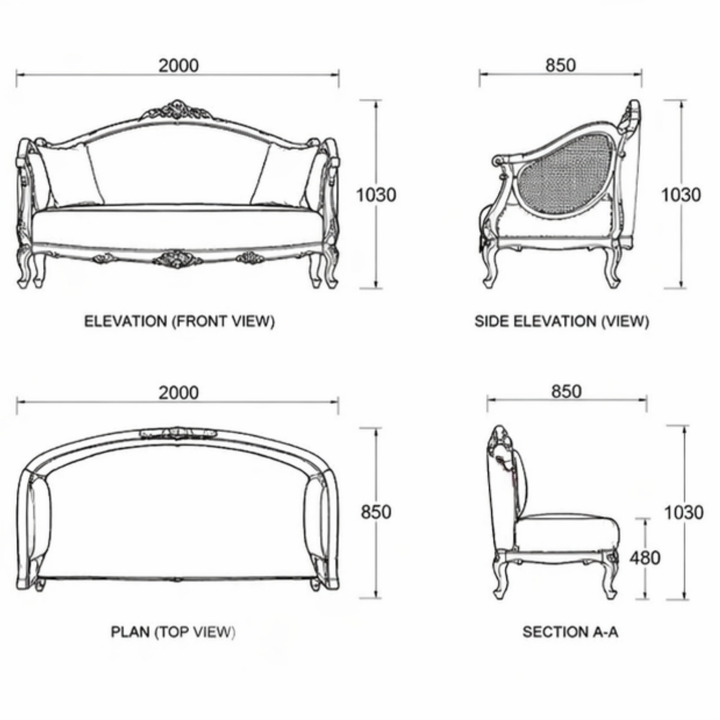 Celmor Sofa (S-011)