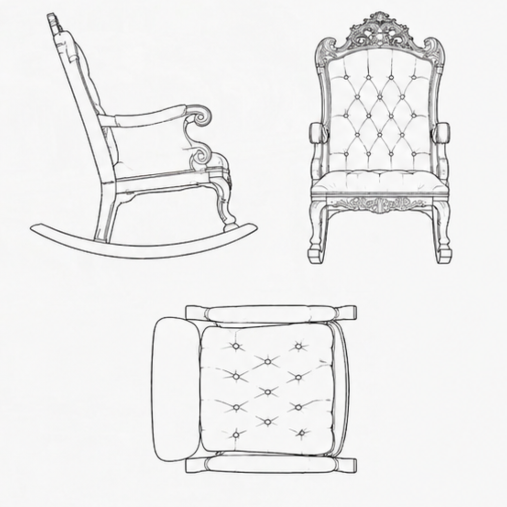 Velmora Heritage Rocker (RC012)