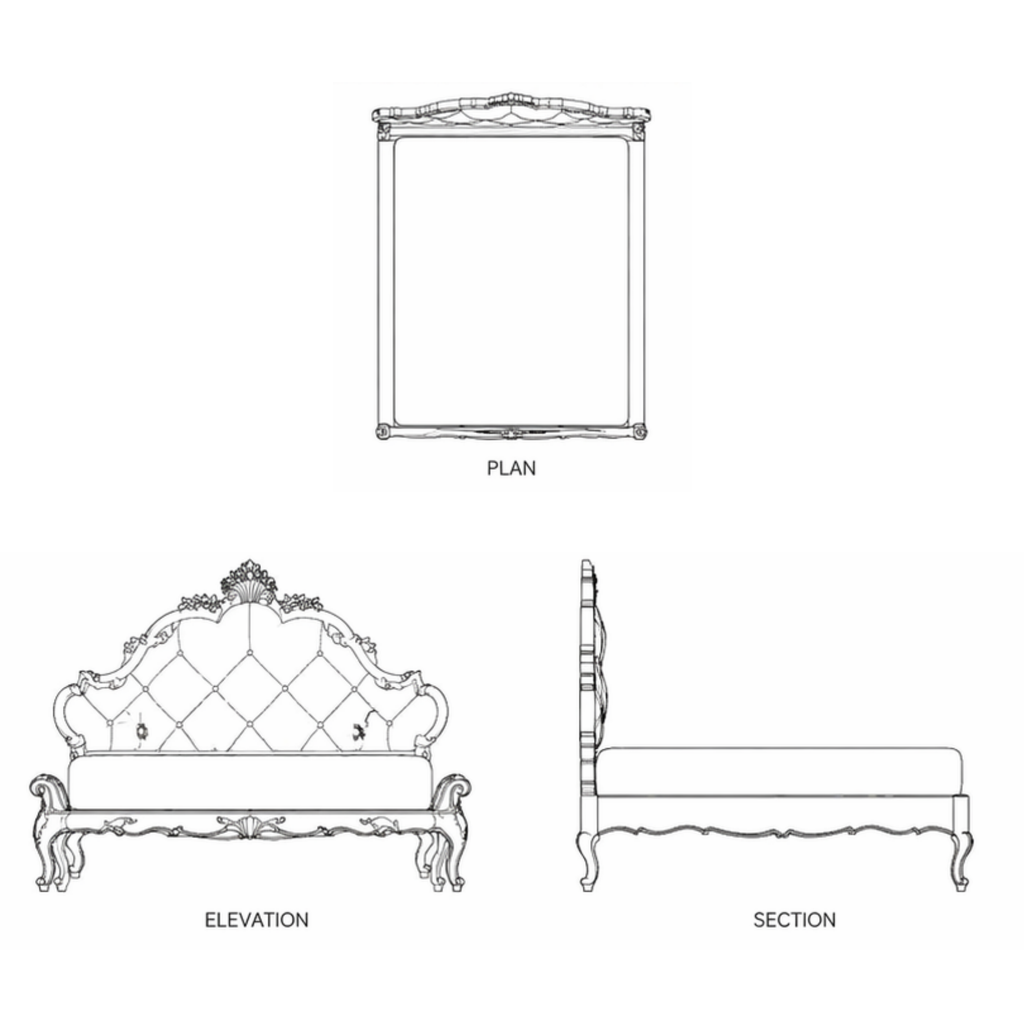 Sovereign Palais Tufted Bed (BO46)