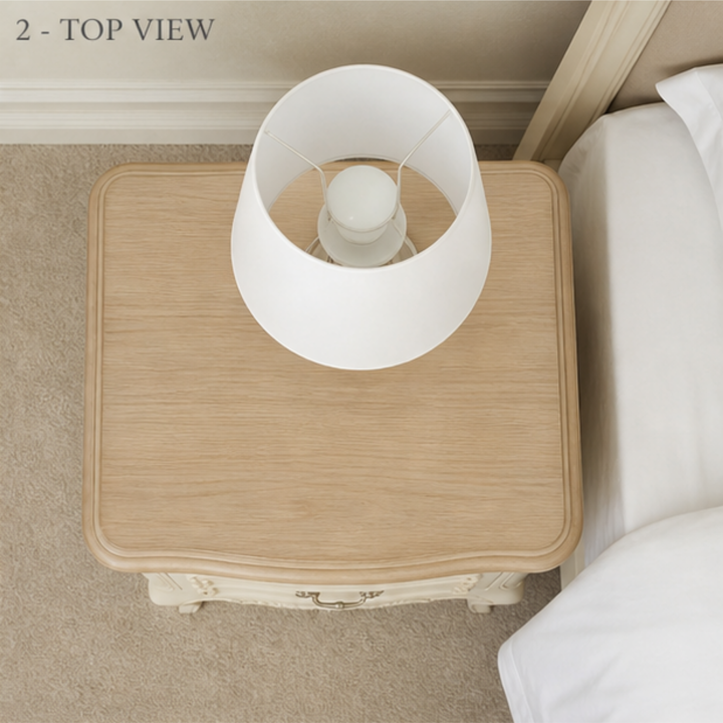 Aurelia Bedside Table (BST001)