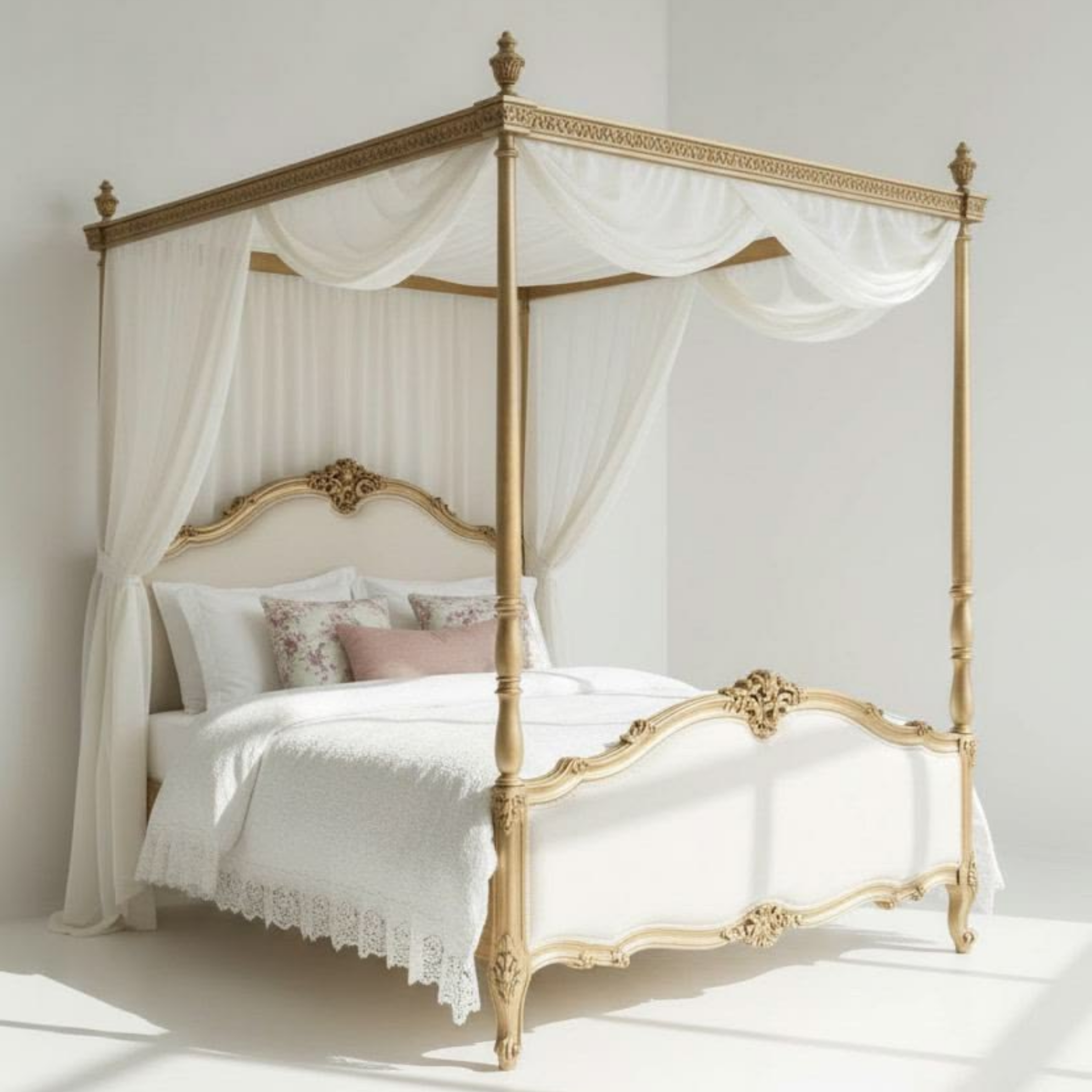 Aurelia Canopy Bed (B035)