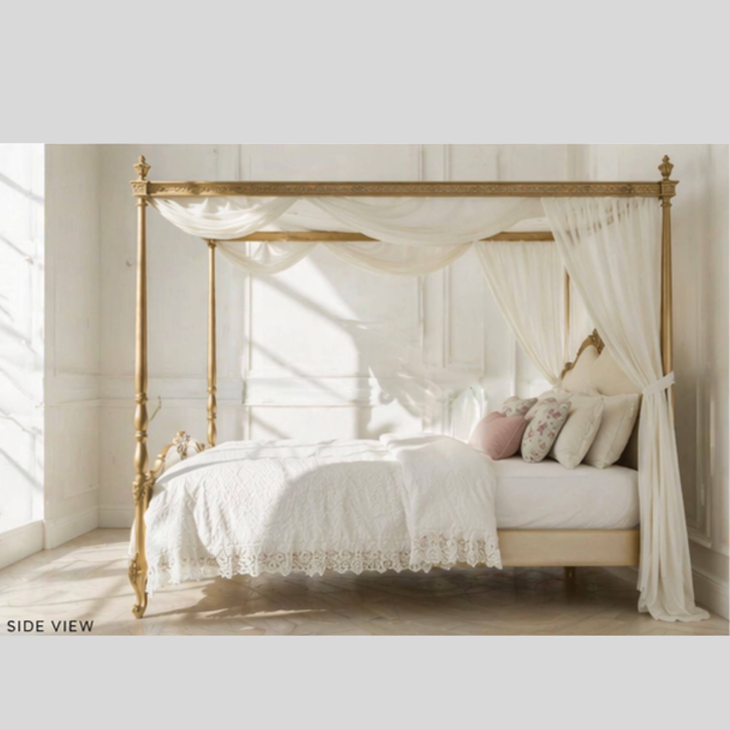 Aurelia Canopy Bed (B035)