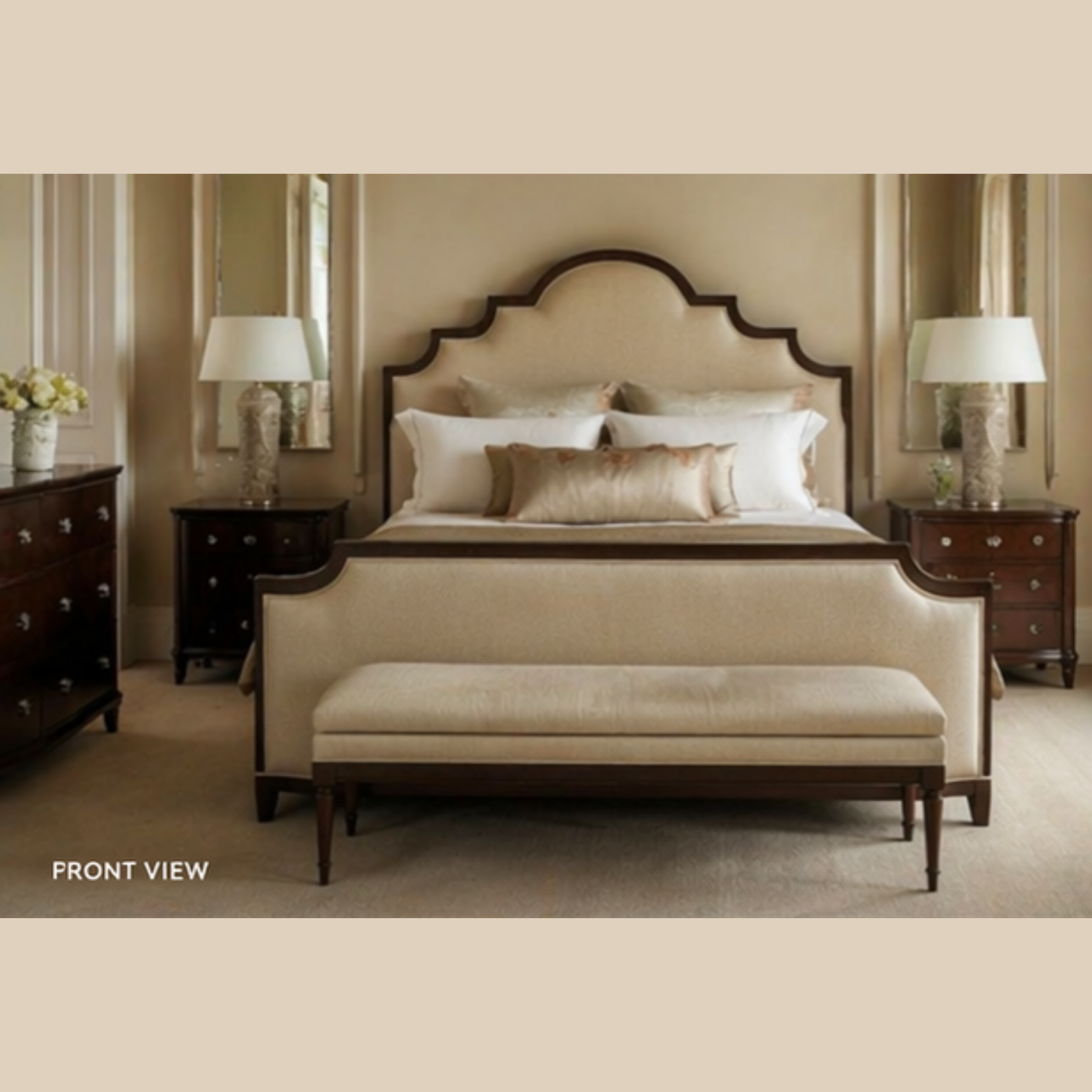 Arc Noir Suite Bed (B043)