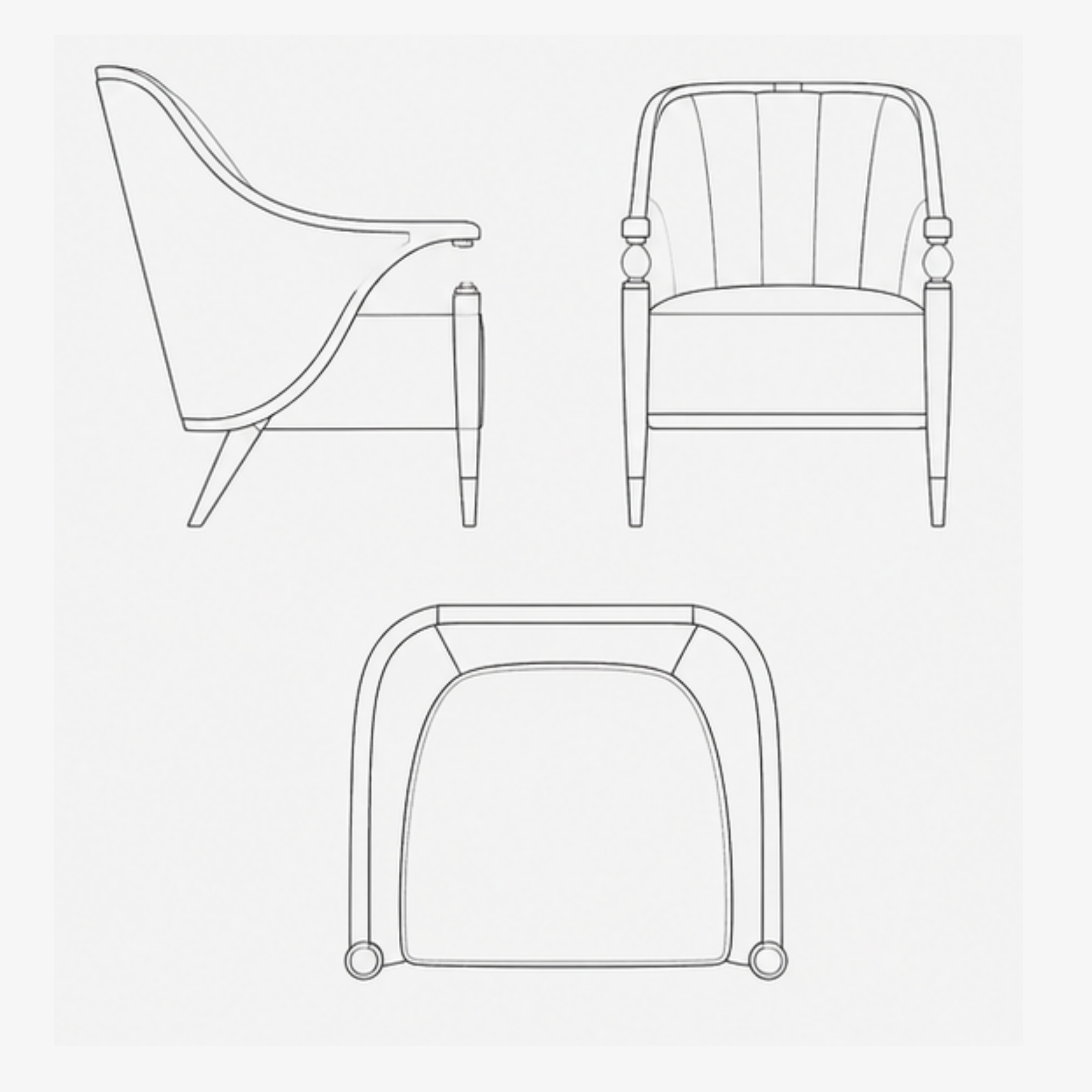 Elvaris Cane Chair (A014)