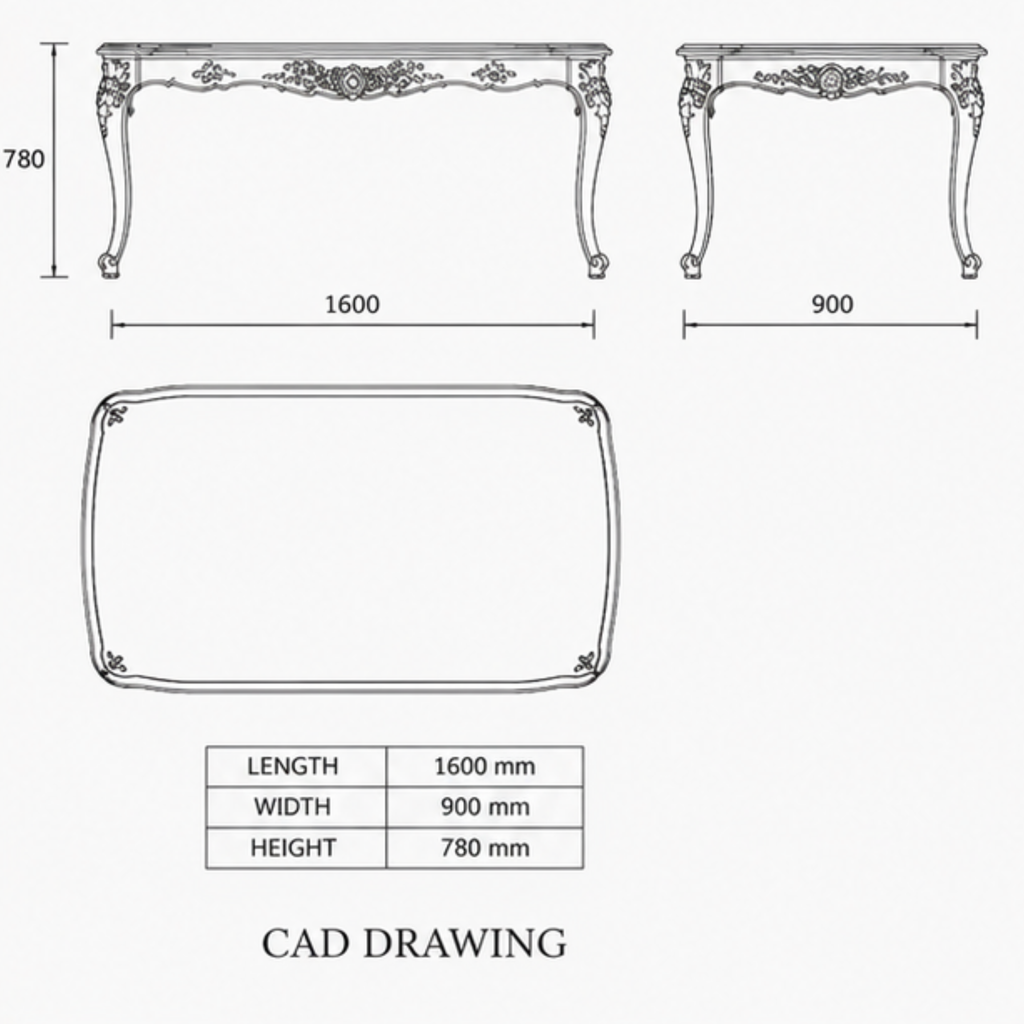 HAVENCOURT DINING TABLE (DT-047)
