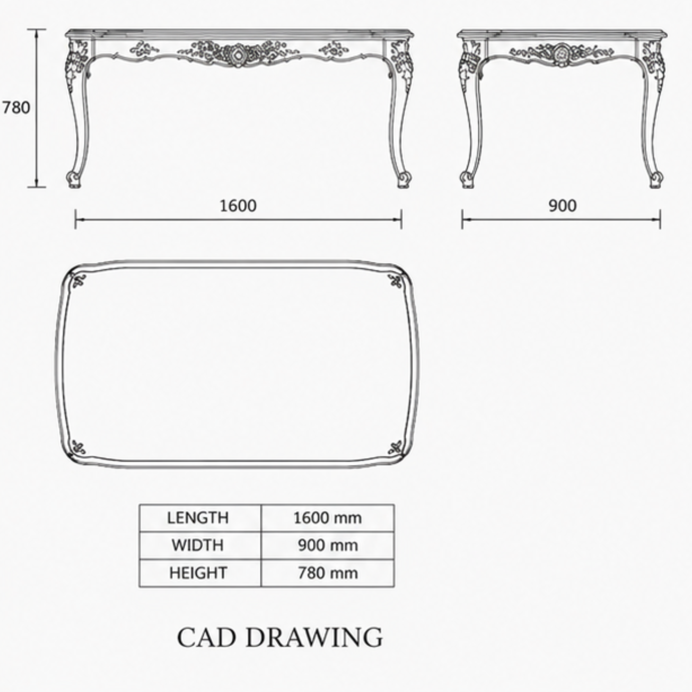 HAVENCOURT DINING TABLE (DT-047)