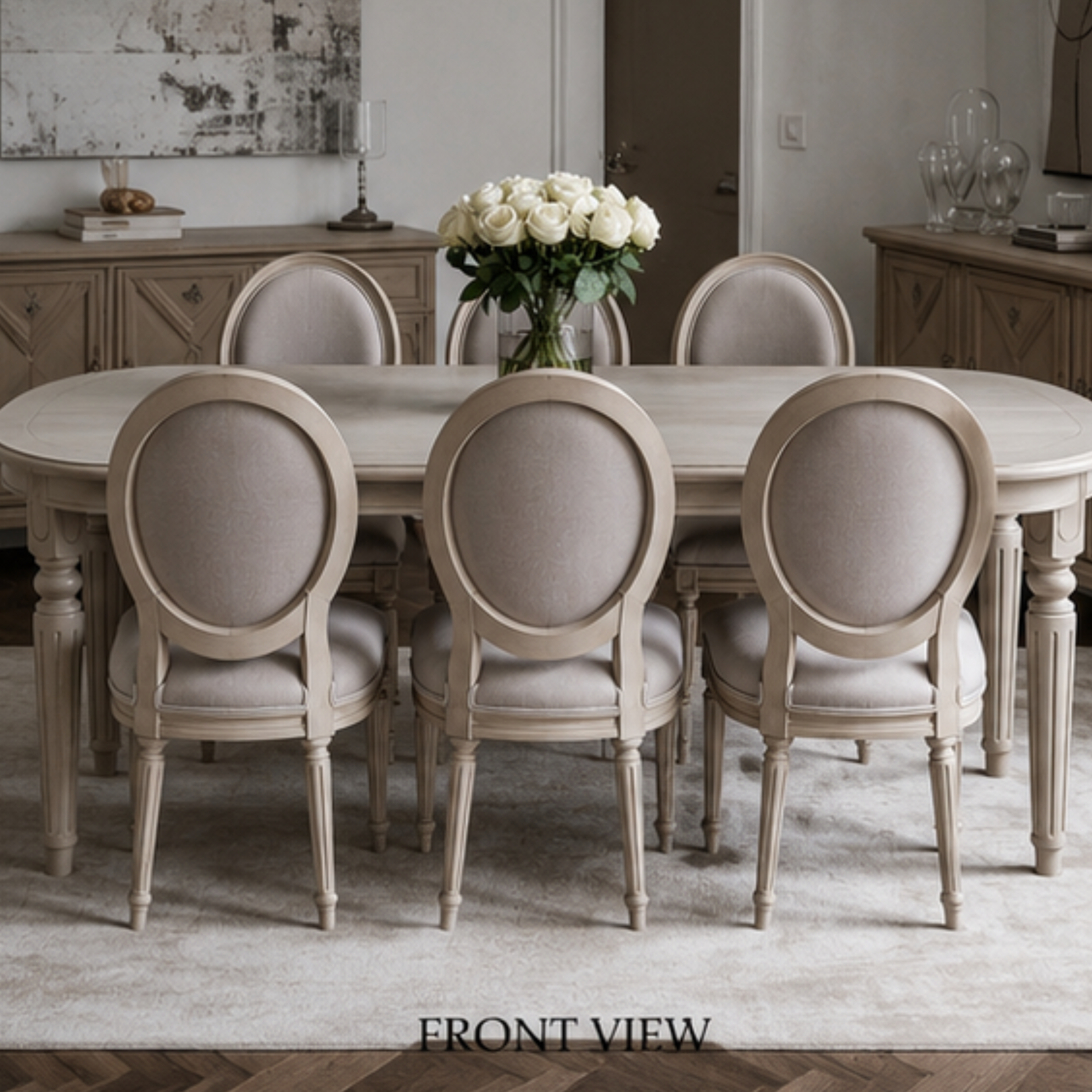 BRIXTON OVAL DINING TABLE (DT-048)