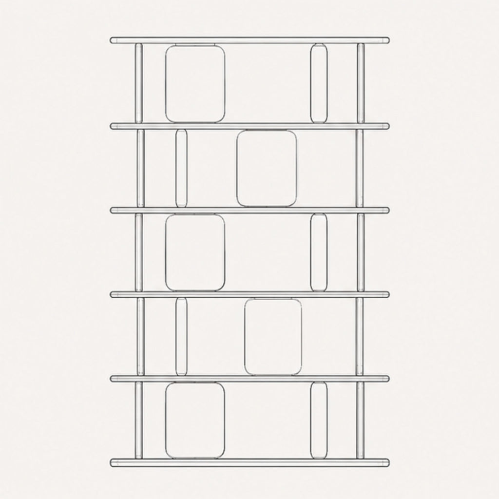 Aether Grid Shelving Unit (SH001)