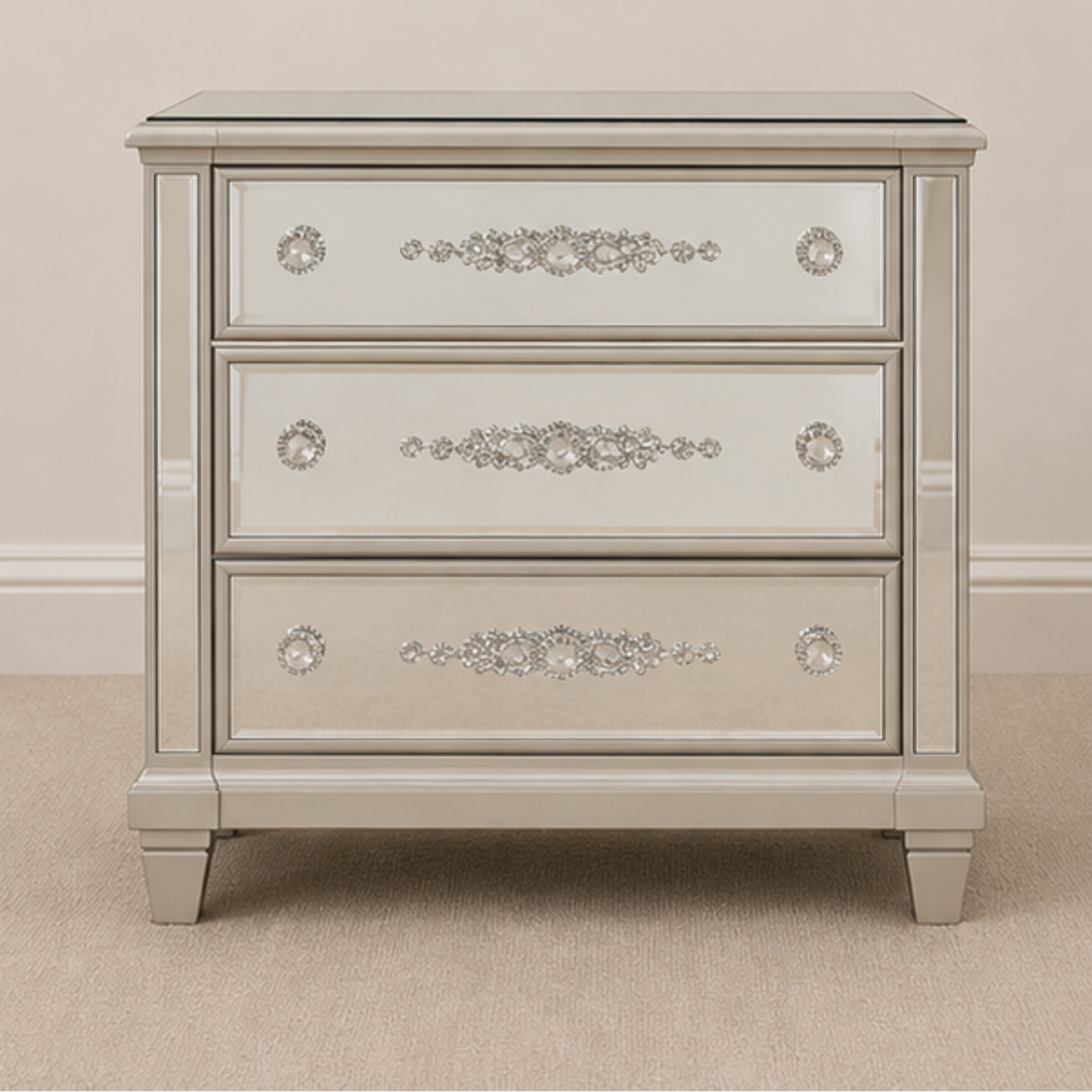 Sheeshmahal Bedside Table (BST014)