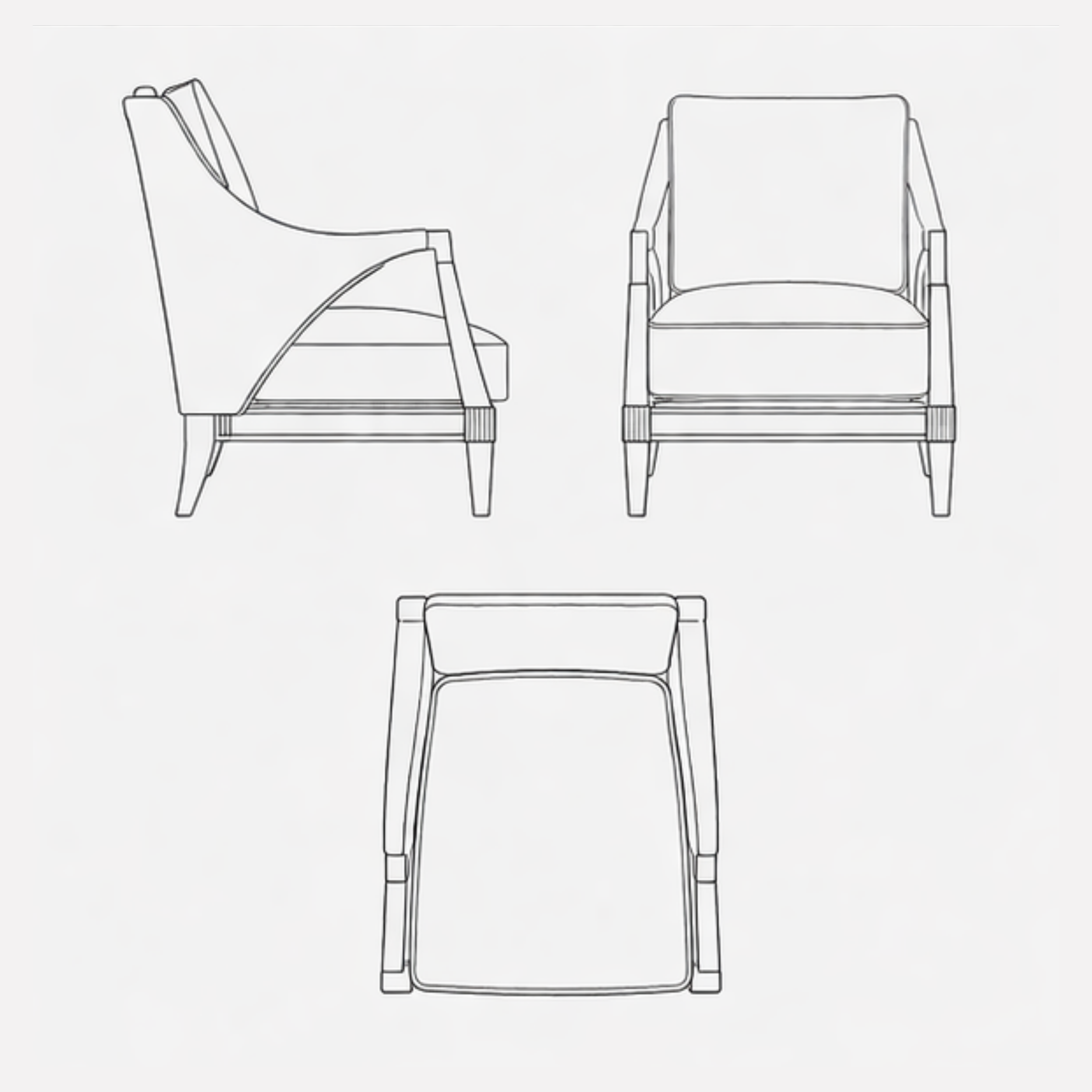 Norvik Lounge Chair (A015)