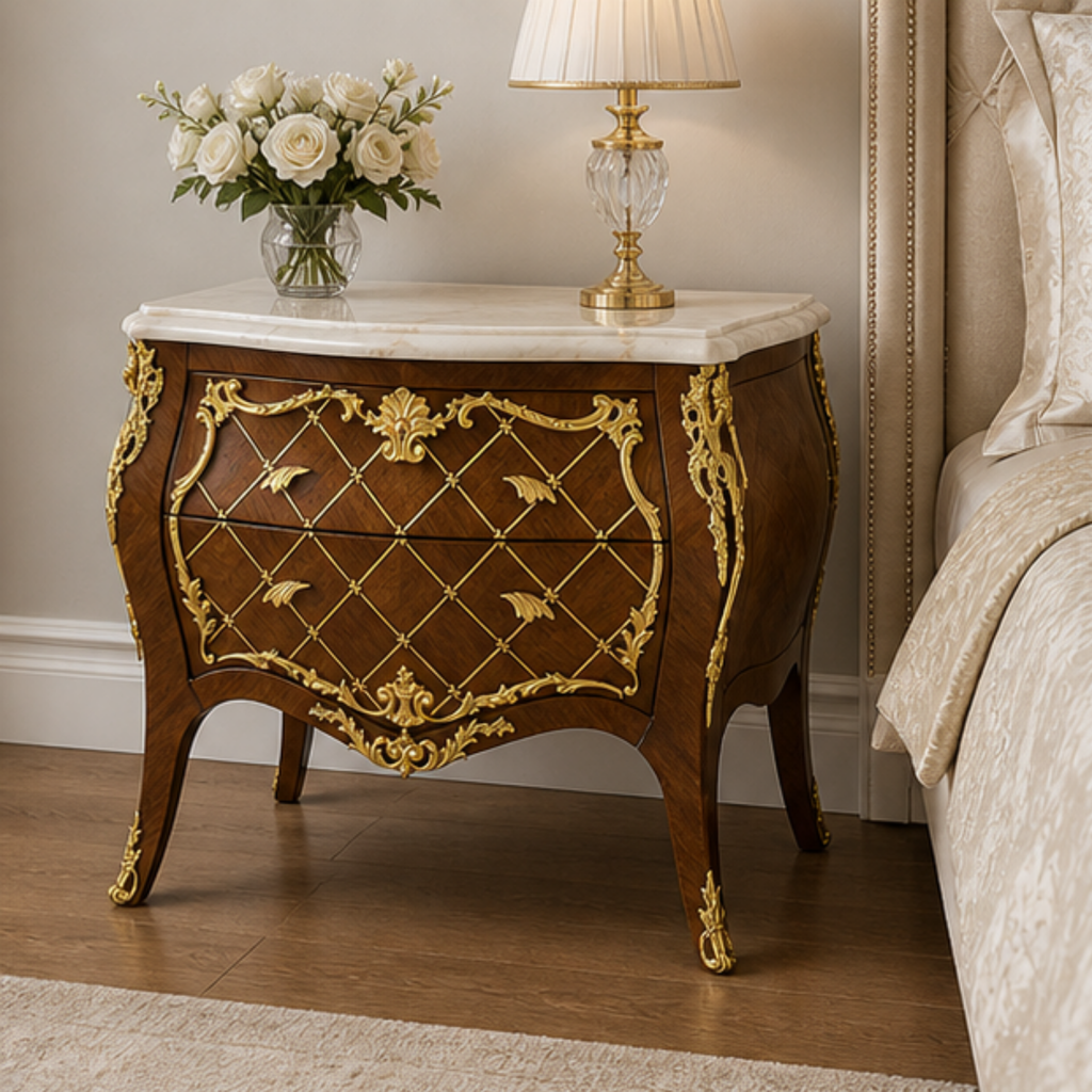 Jharokha Bedside Table (BST015)