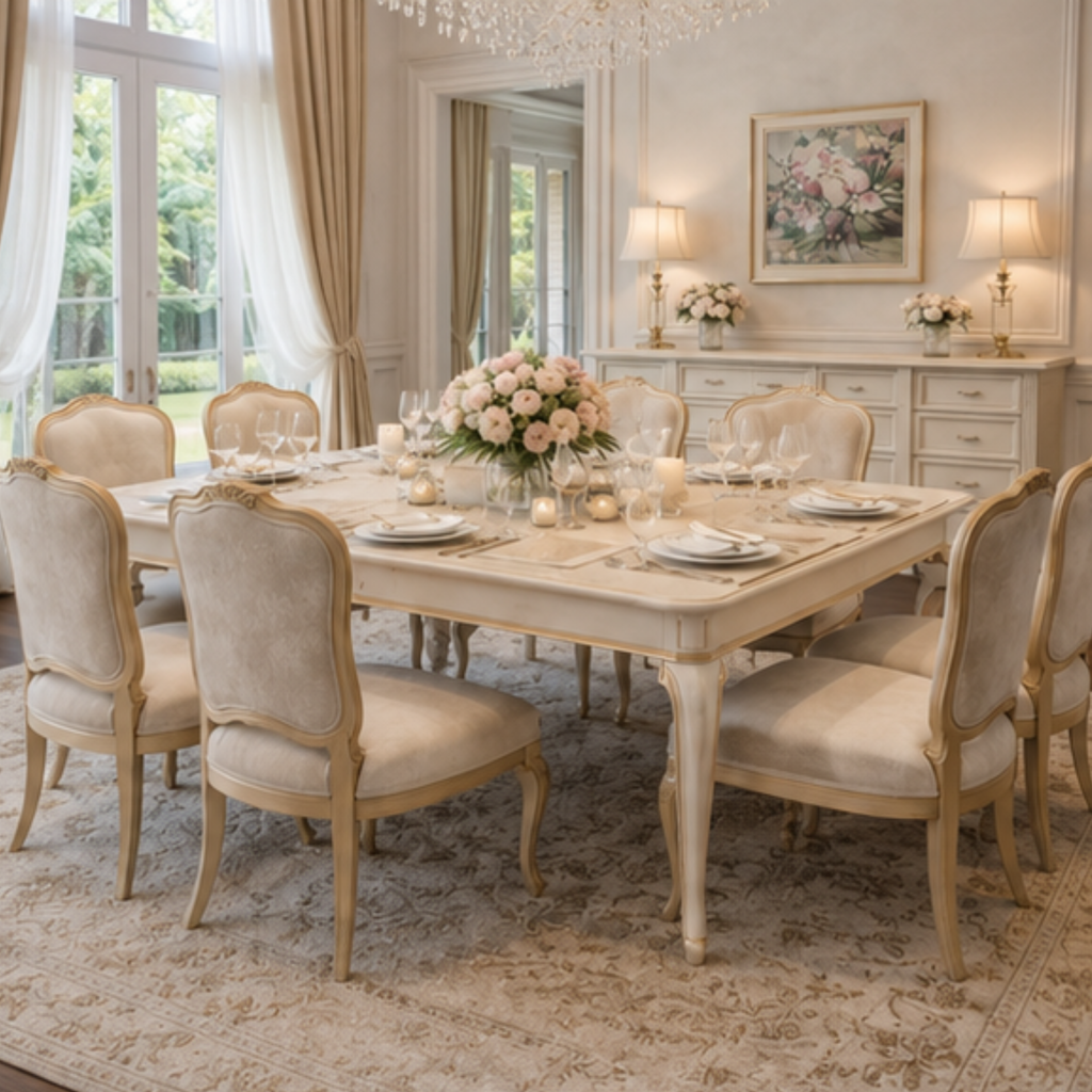 SILVEROAK DINING TABLE (DT-049)