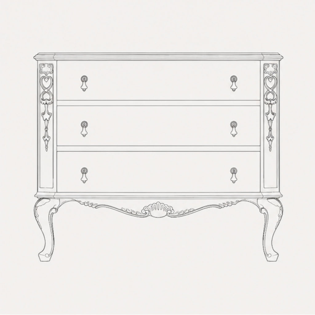 Versailles Chest of Drawers (CD001)