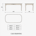SILVEROAK DINING TABLE (DT-049)