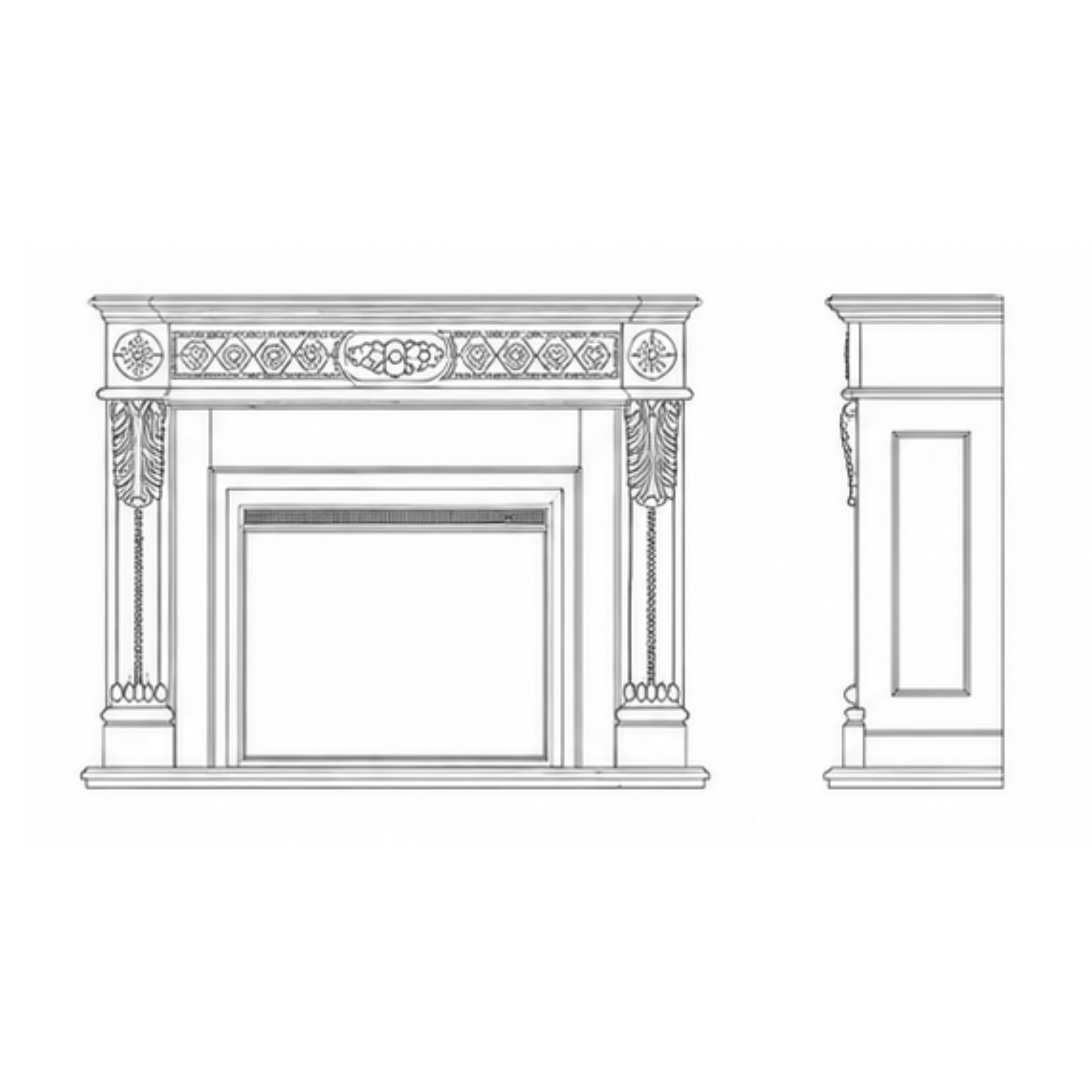 Cambridge Classic Fireplace (FP003)