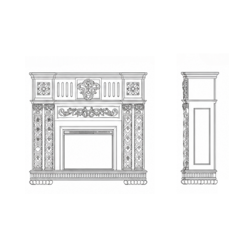 Regent Fluted Fireplace (FP004)