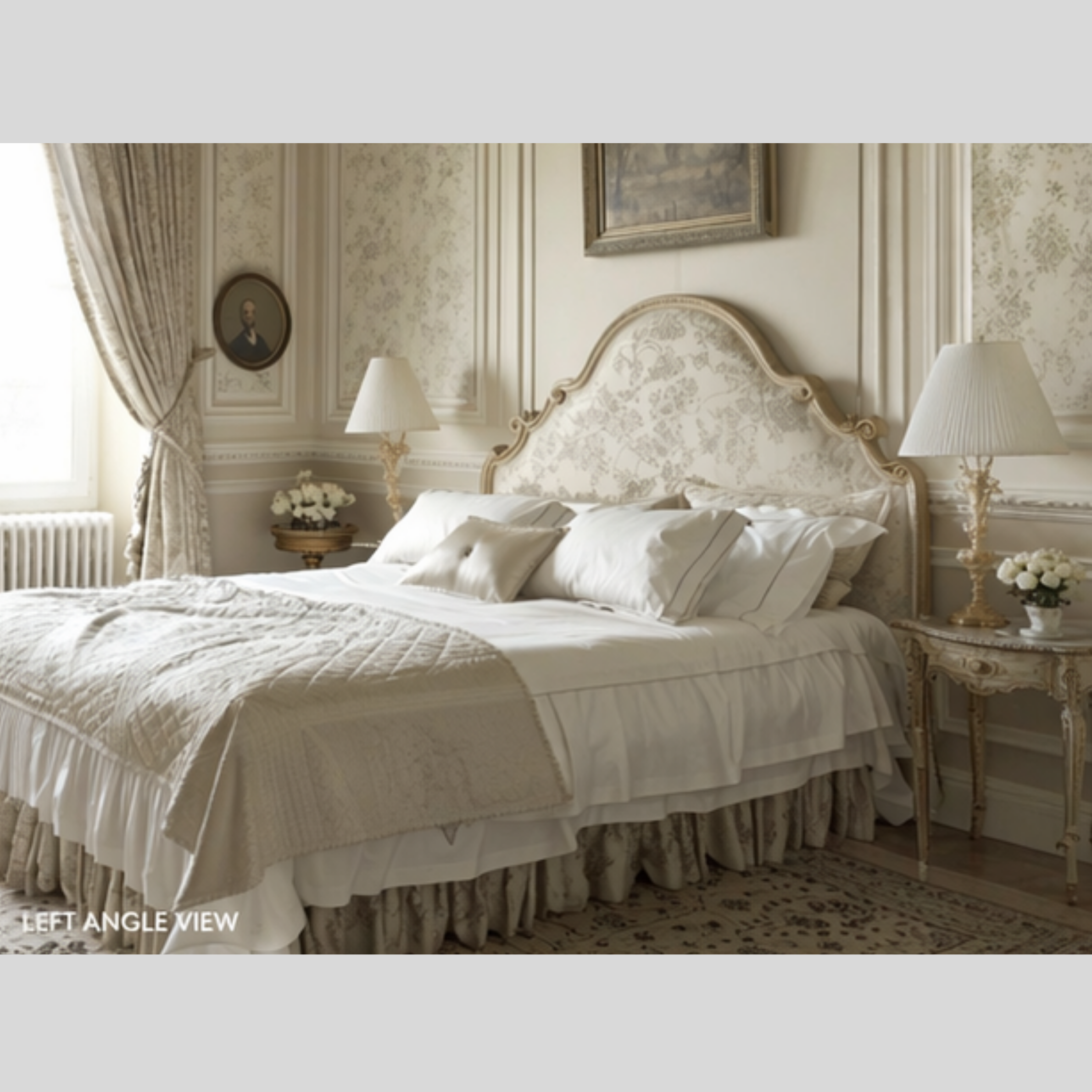 Seraphine Curved Bouquet Bed (BO45)