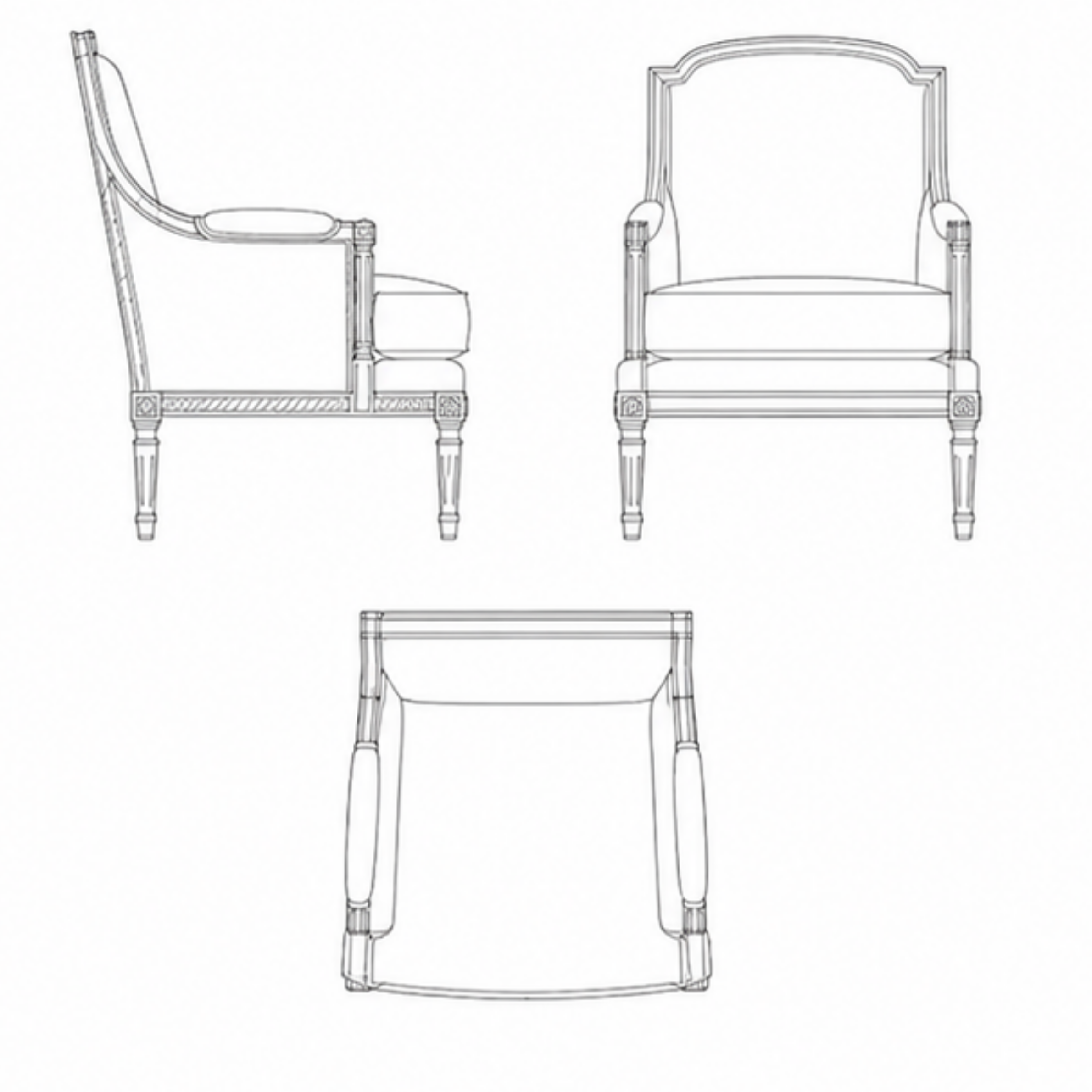 Lioren Crest Chair (A018)