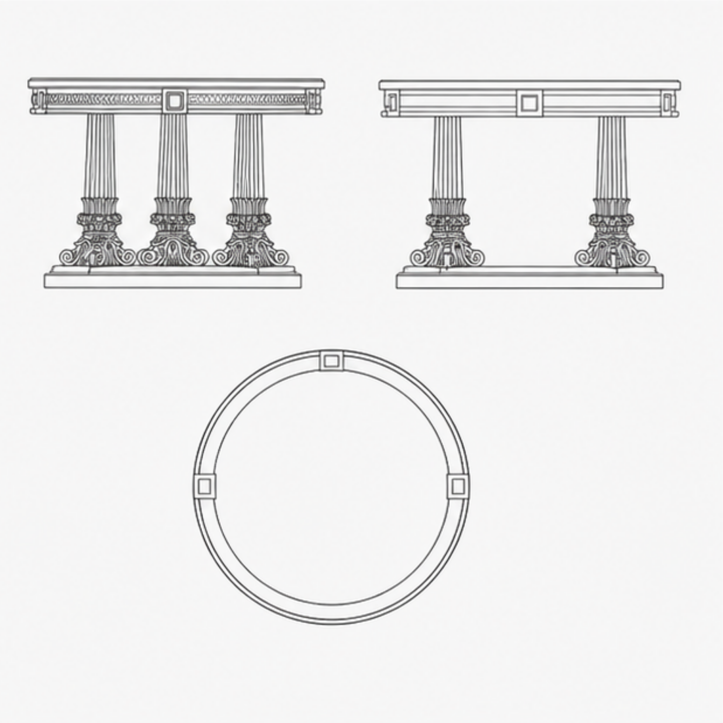 Maharion Dining Table (DT-002)