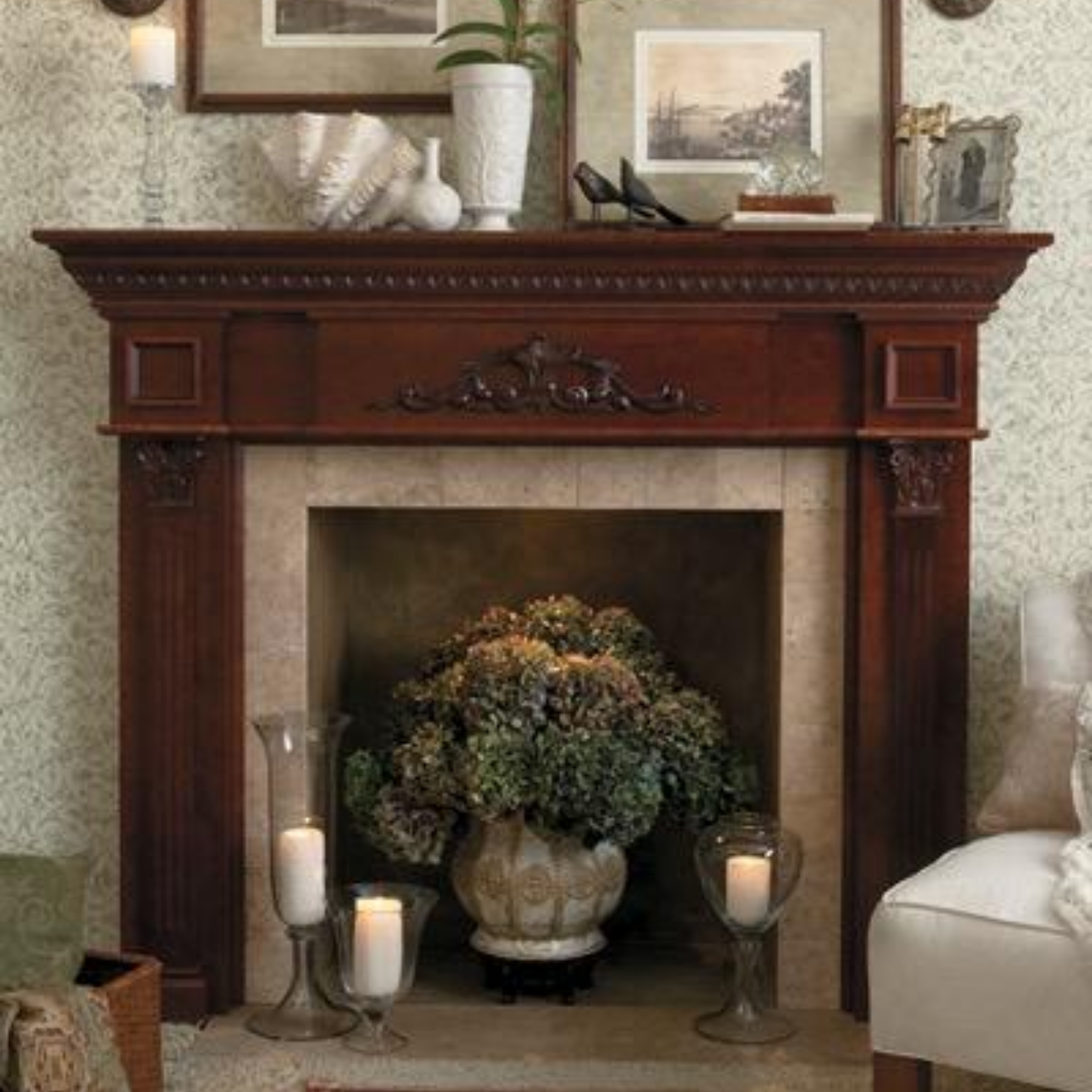 Sovereign Dentil Fireplace (FP006)