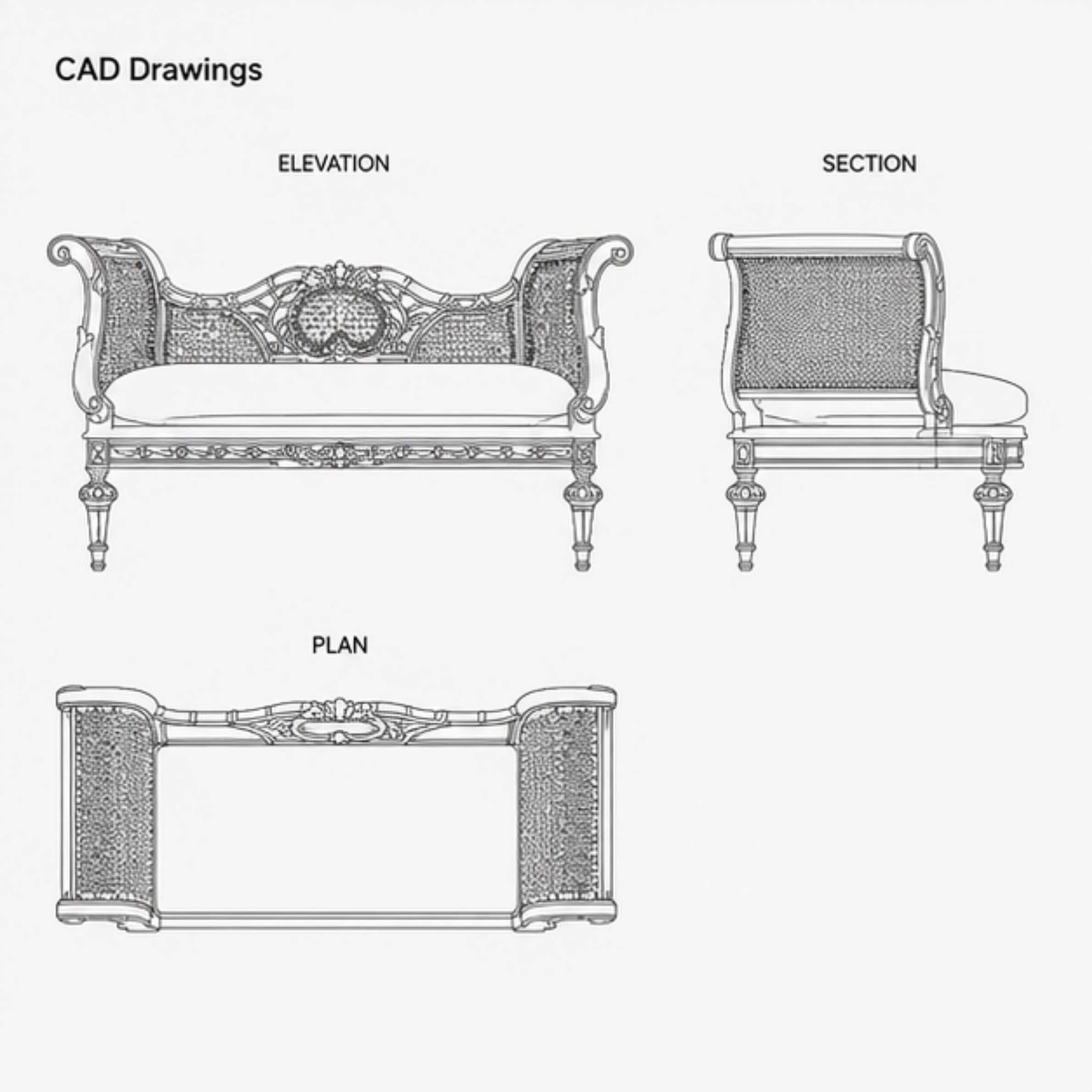 Opal Bench (BB024)