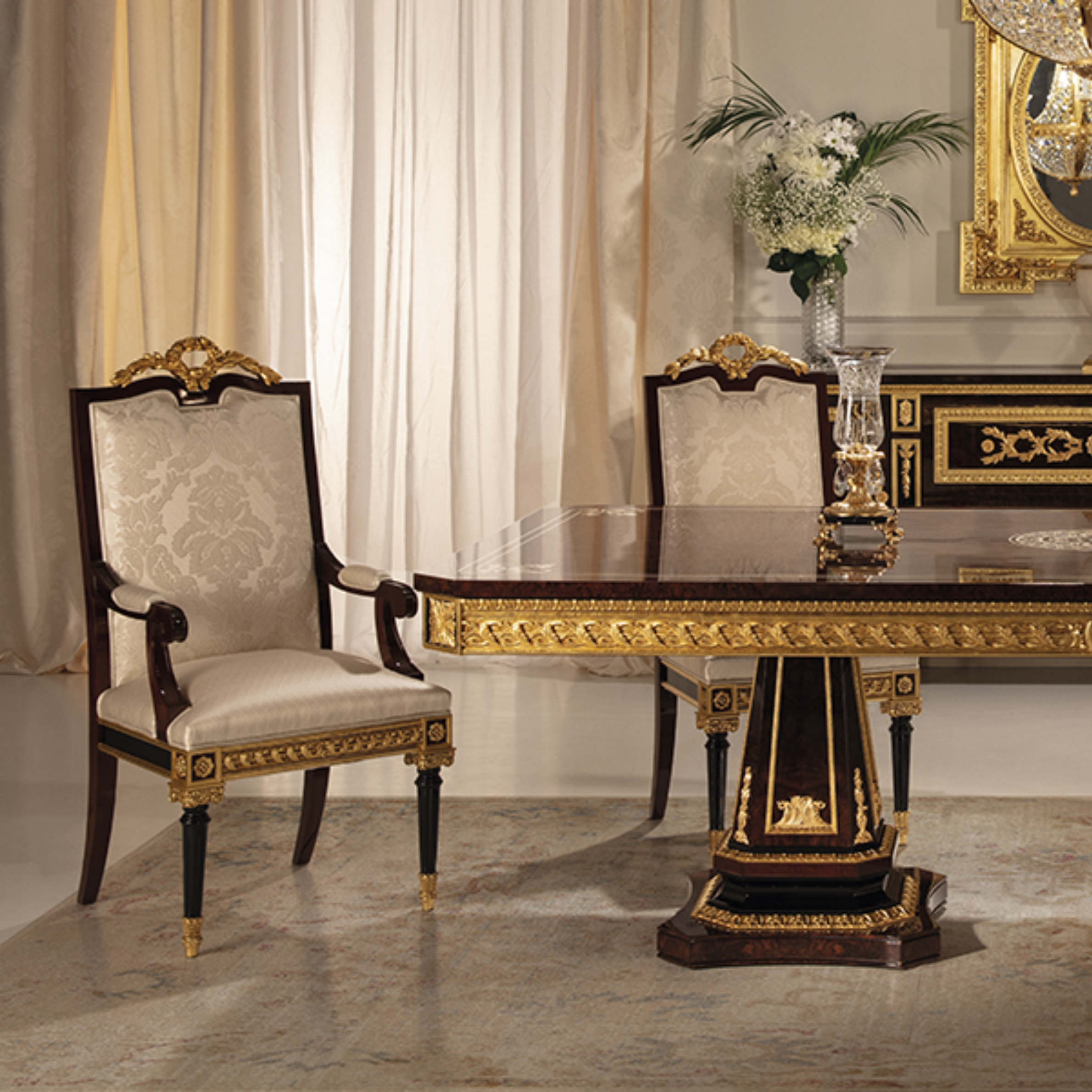 Regalia Crest Dining Table (DT-003)