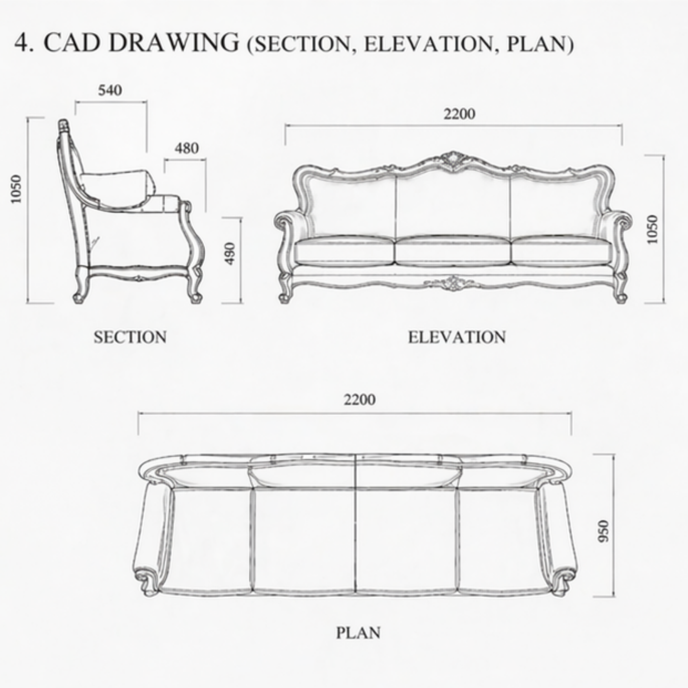 Aurelio Sofa (S-001)