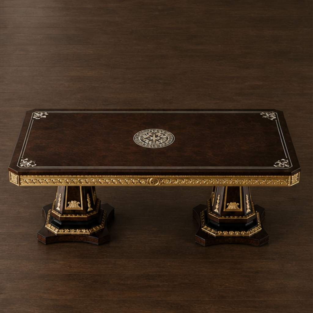Regalia Crest Dining Table (DT-003)