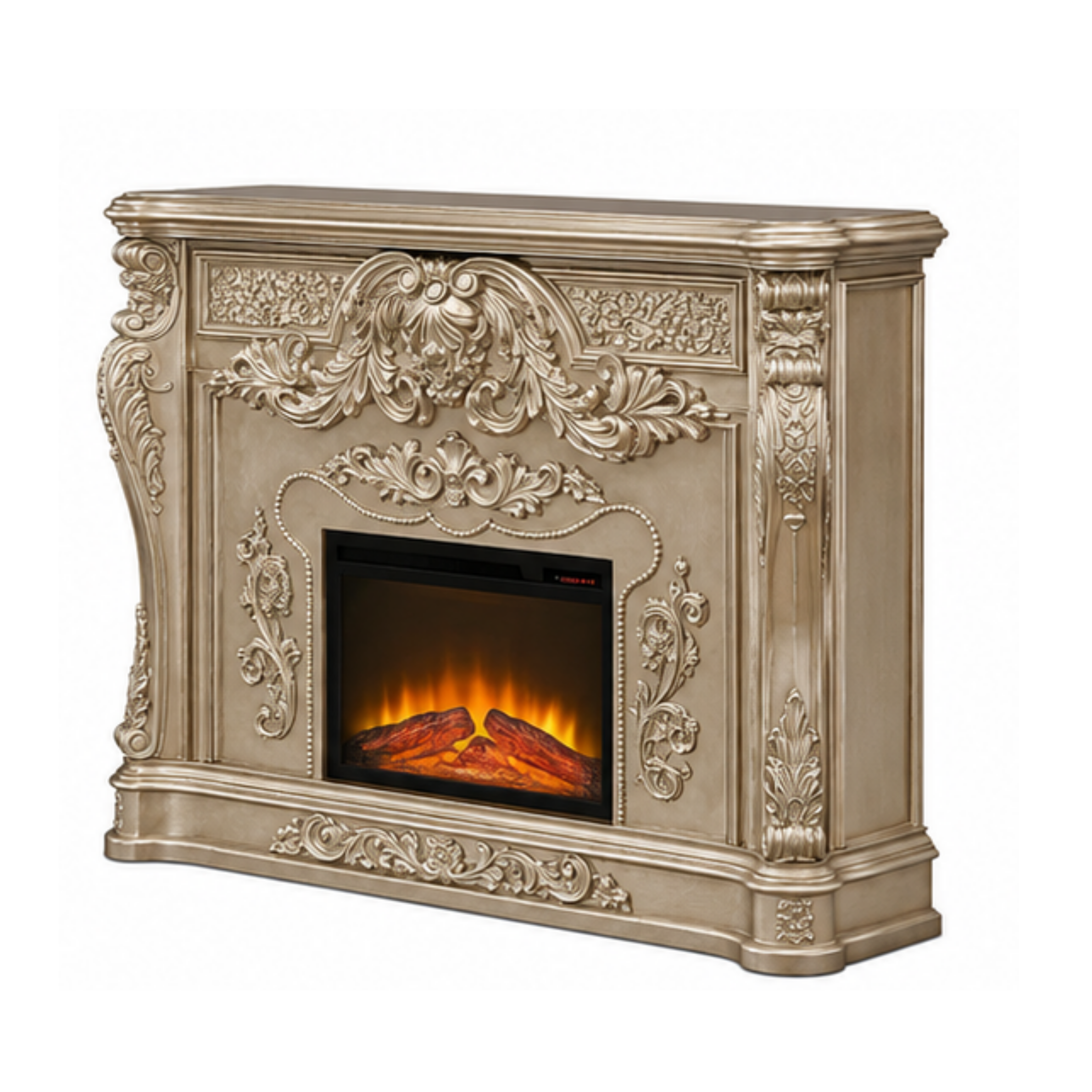 Ivory Chateau Fireplace (FP008)