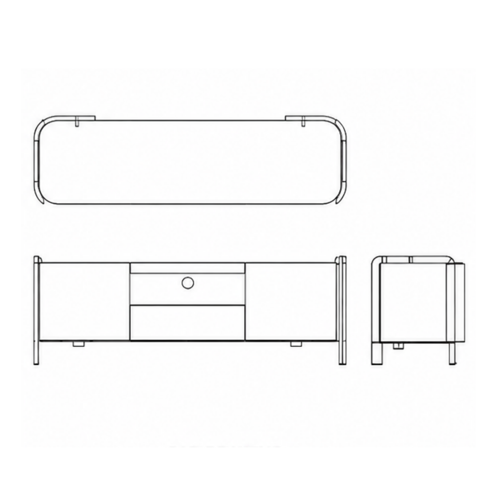 Monaco Media Sideboard (SB017)