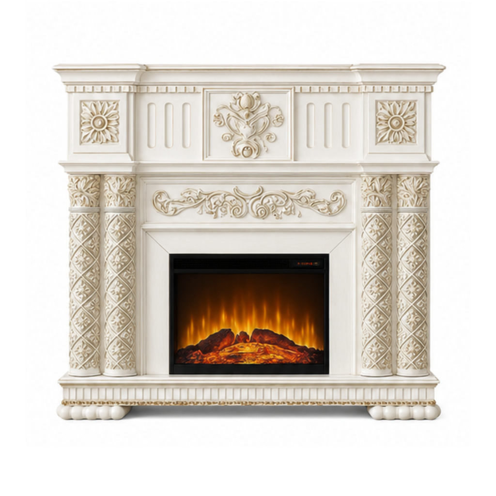 Versailles Embossed Fireplace (FP009)